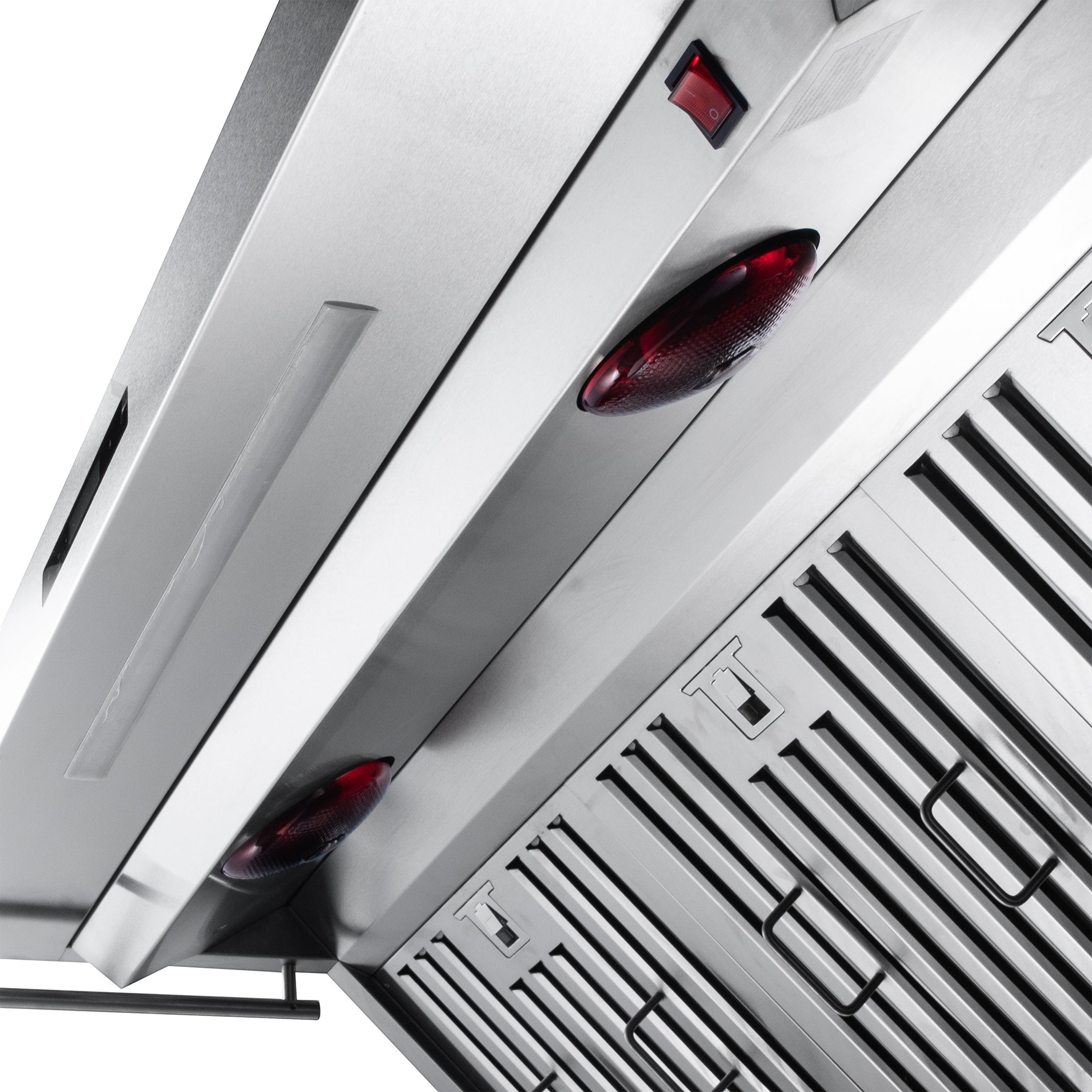 Forno Savona 48 in. 1200 CFM Stainless Steel Wall Mount Range Hood with Back Splash and Baffle Filters | FRHWM5029-48