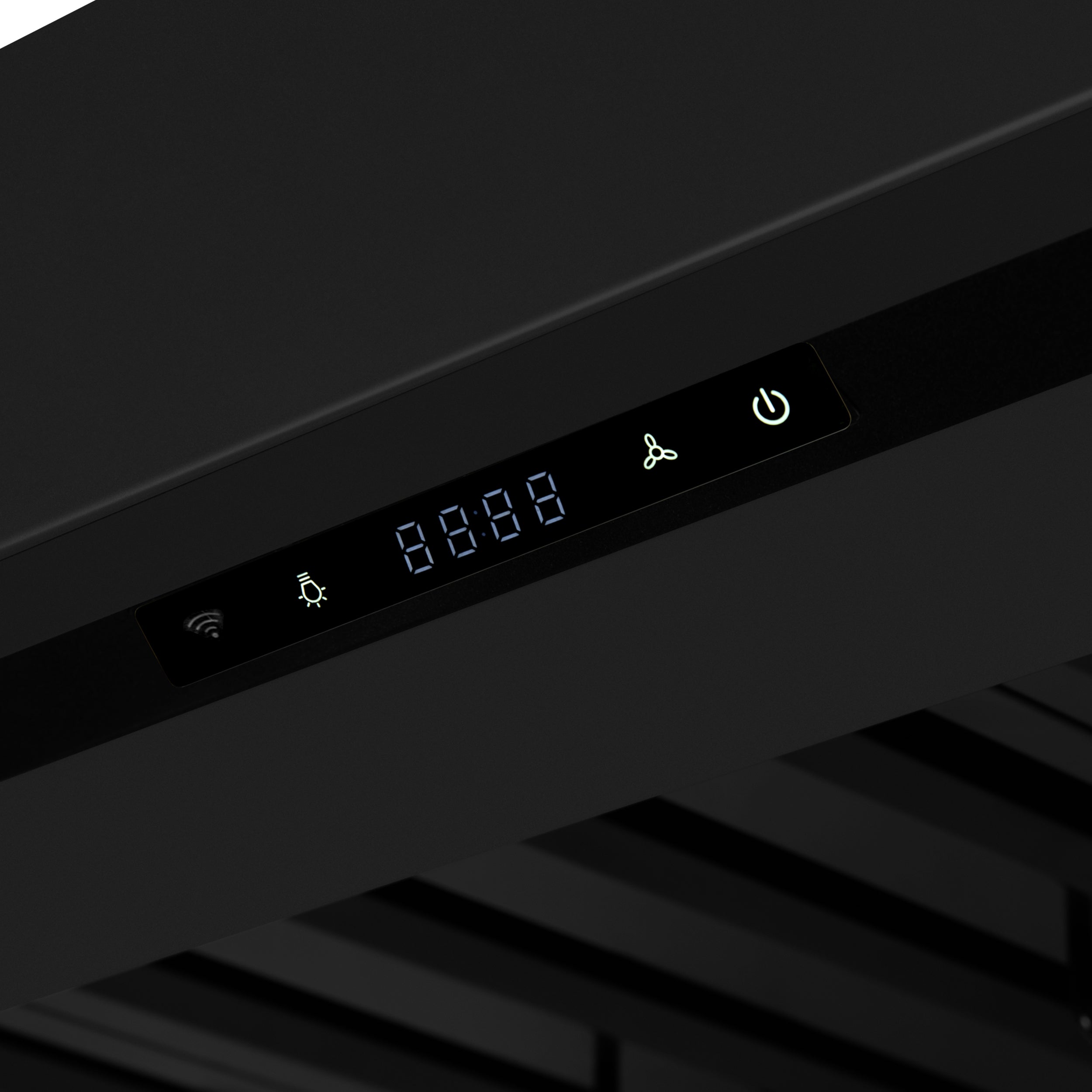 Forno Valente 36 in. 427 CFM Black Wall Mount Range Hood with Remote Control | FRHWM5099-36CPBLK