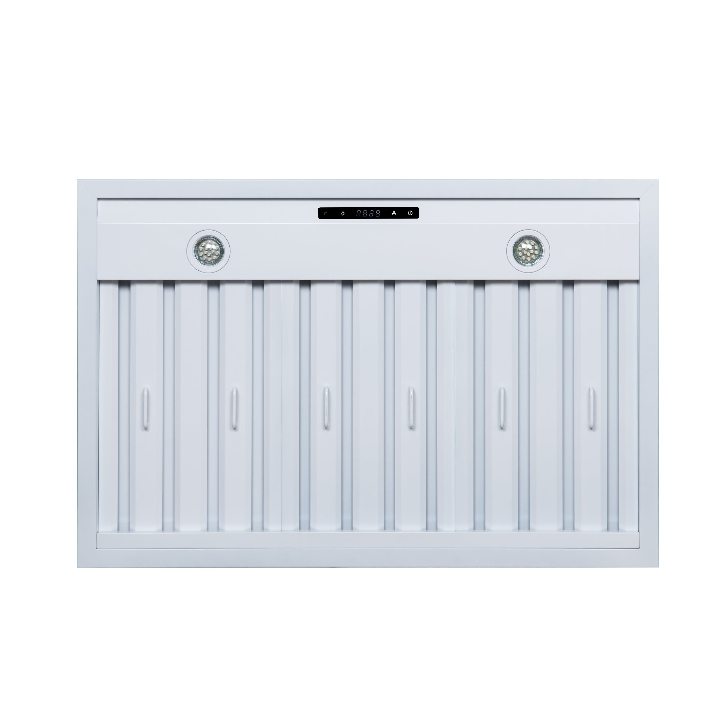 Forno Valente 36 in. 427 CFM White Wall Mount Range Hood with Remote Control | FRHWM5099-36CPWHT