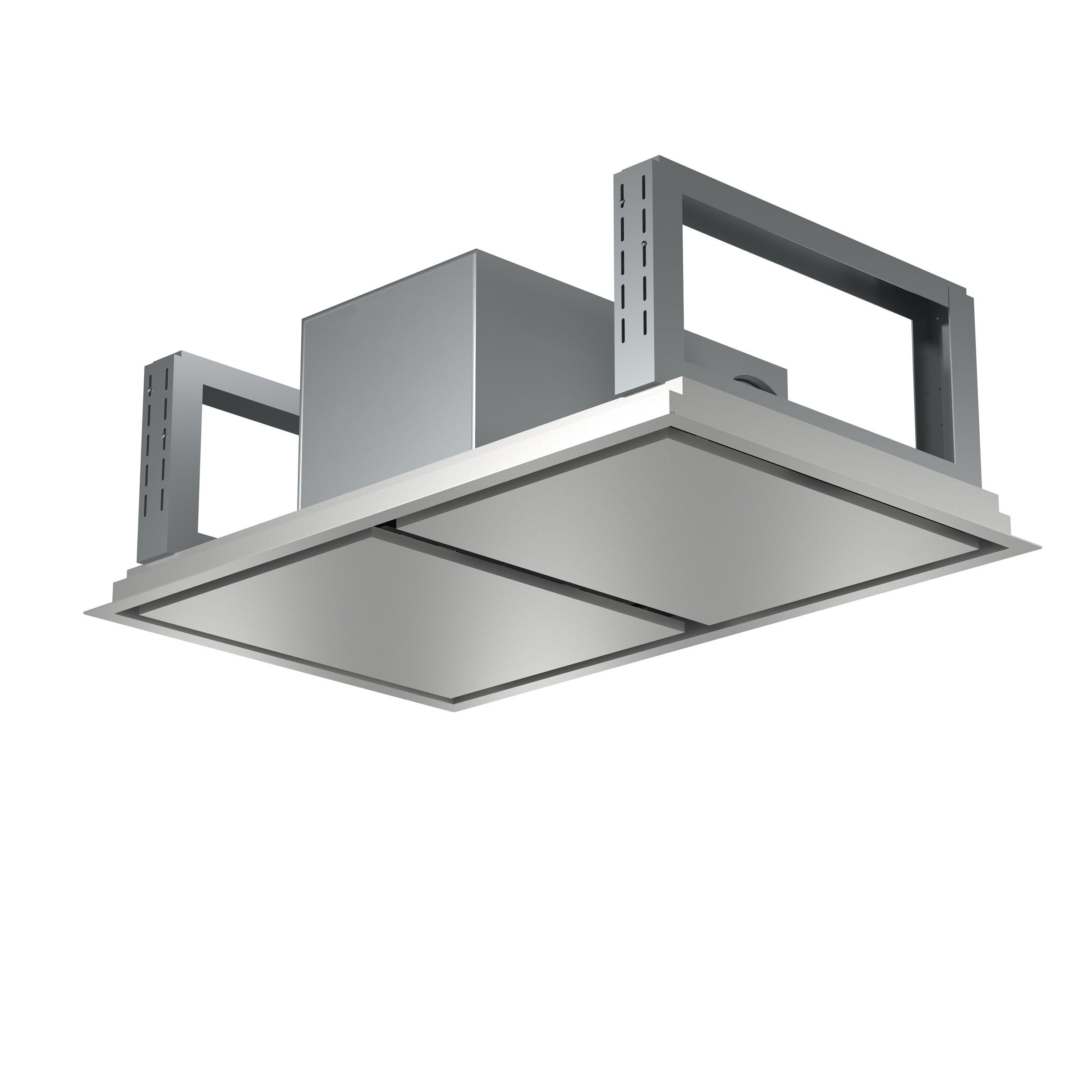 Forno Arezzo 44 in. 1200 CFM Stainless Steel Ceiling Mount Range Hood with Remote Control | FRHRE5312-44
