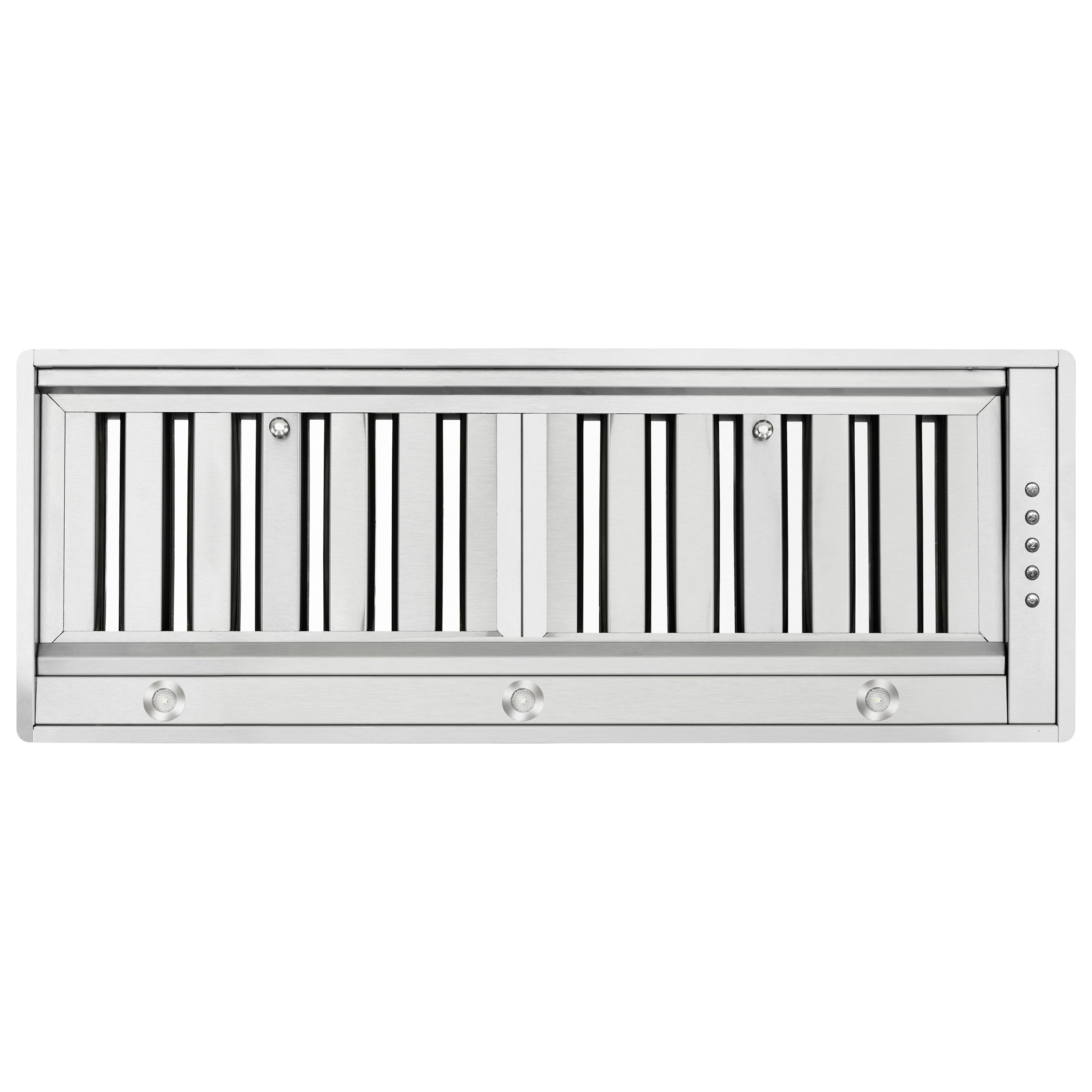 Forno Frassanito 30-Inch Insert Range Hood, 450 CFM, Stainless Steel Baffle Filters, LED Lighting
