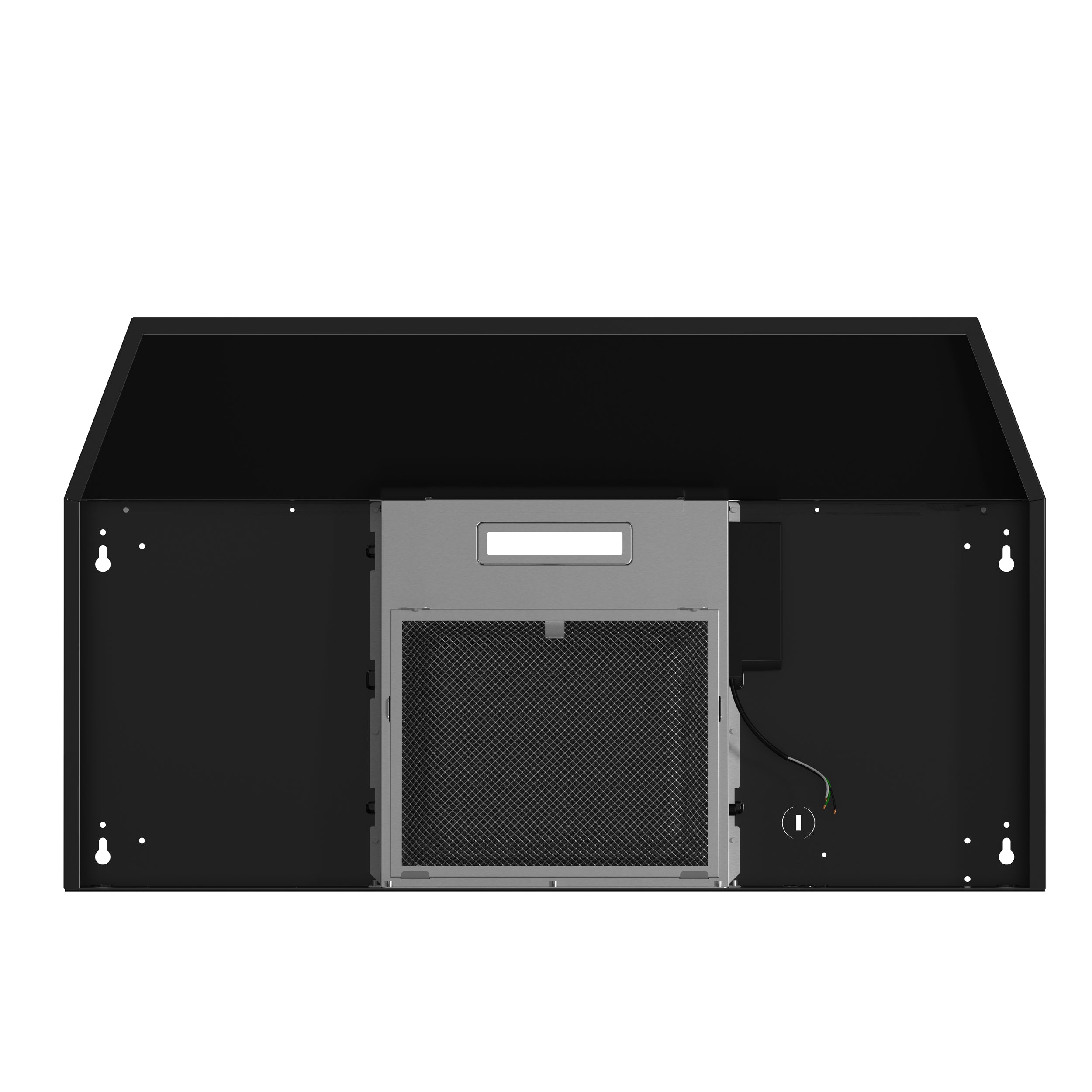 Forno Cappa 30 in. 200 CFM Black Convertible Under Cabinet Range Hood | FRHUC5200-30BLK