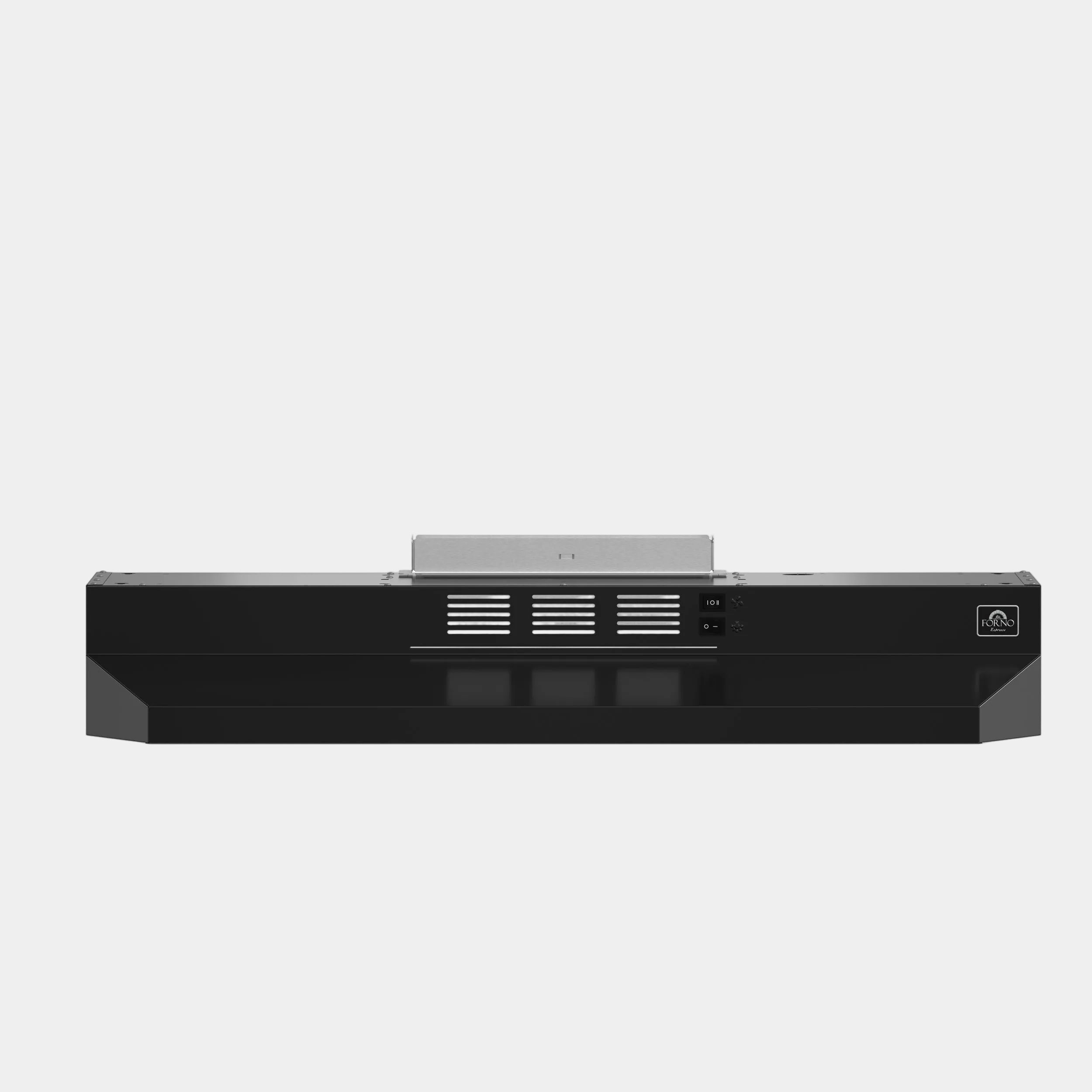 Forno Cappa 30 in. 200 CFM Black Convertible Under Cabinet Range Hood | FRHUC5200-30BLK