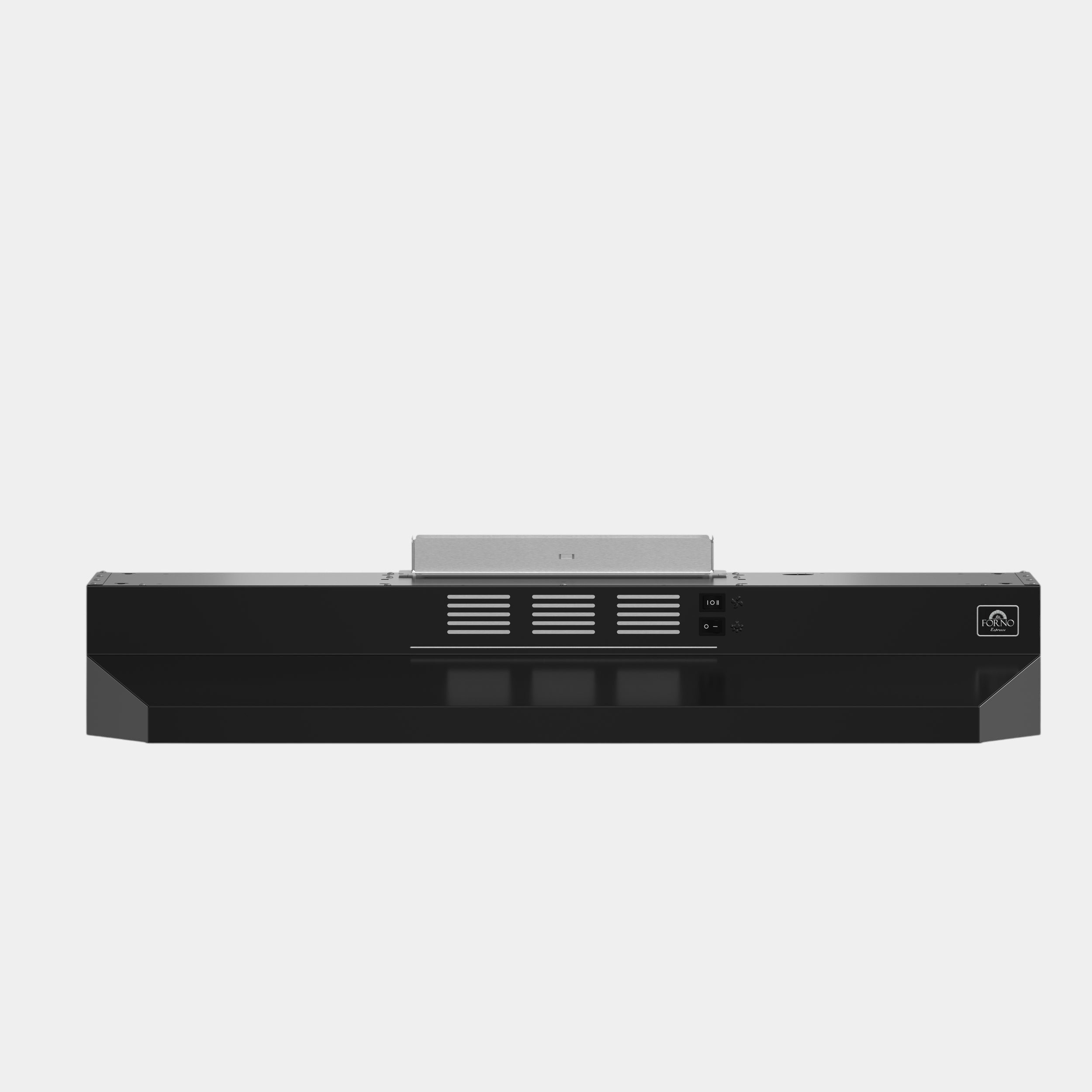Forno Cappa 30 in. 200 CFM Black Convertible Under Cabinet Range Hood | FRHUC5200-30BLK