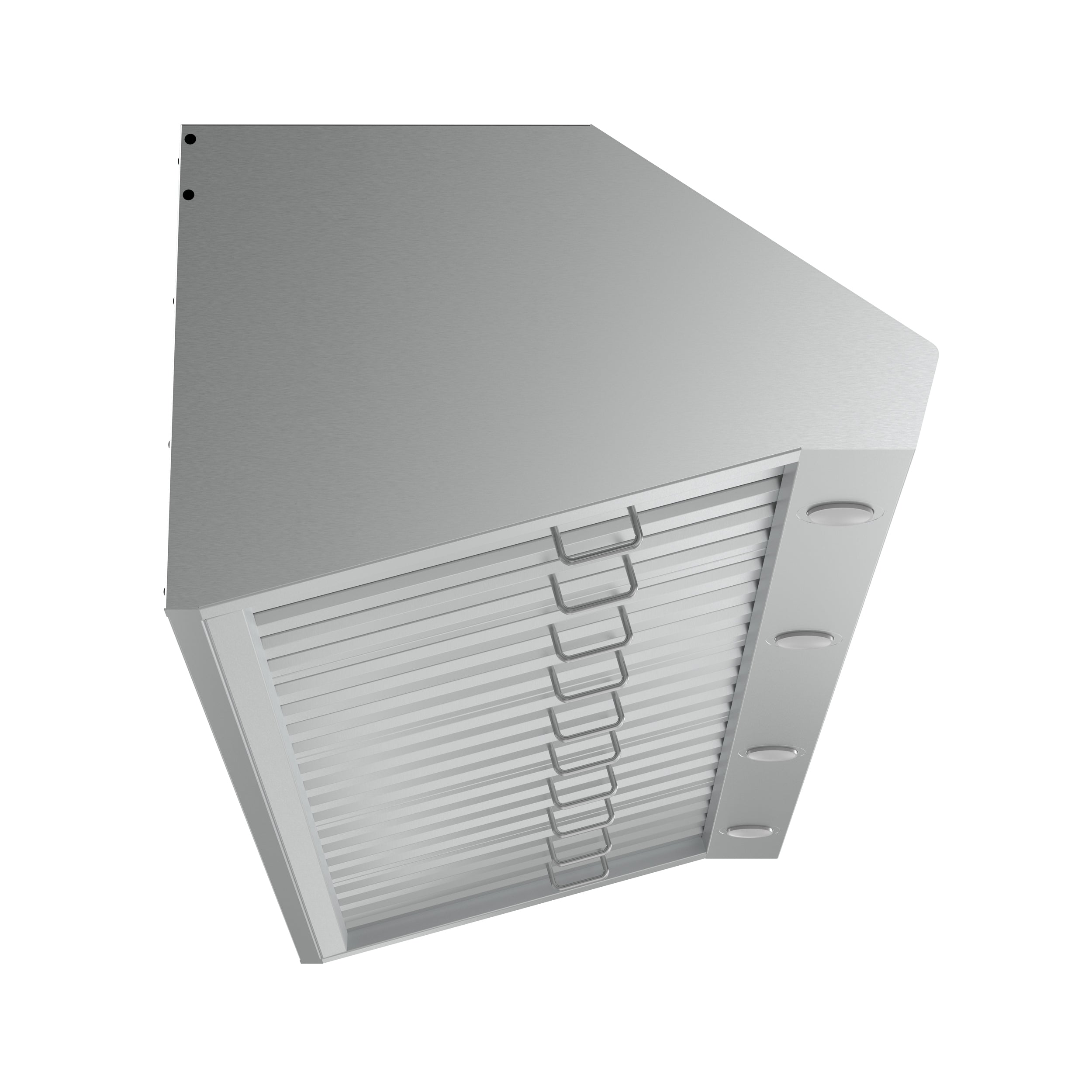 Forno Palazzo 60-Inch Wall Mounted Range Hood, Stainless Steel, Heavy Duty Baffle Filters, Remote Control