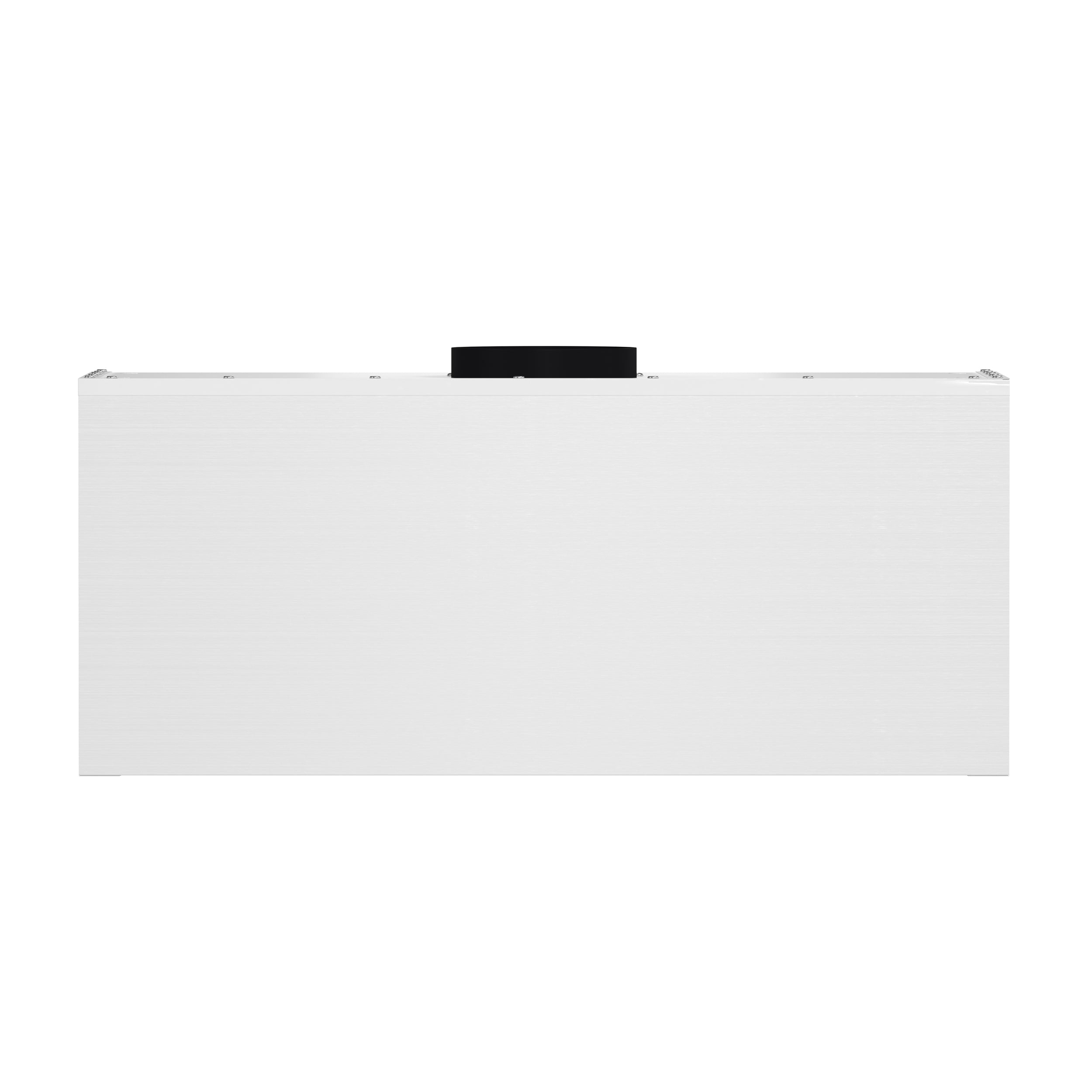 Forno Espresso Bari 30 in. 400 CFM White Under-Counter Range Hood with Antique Brass Accents | FRHUC5255-30WHT