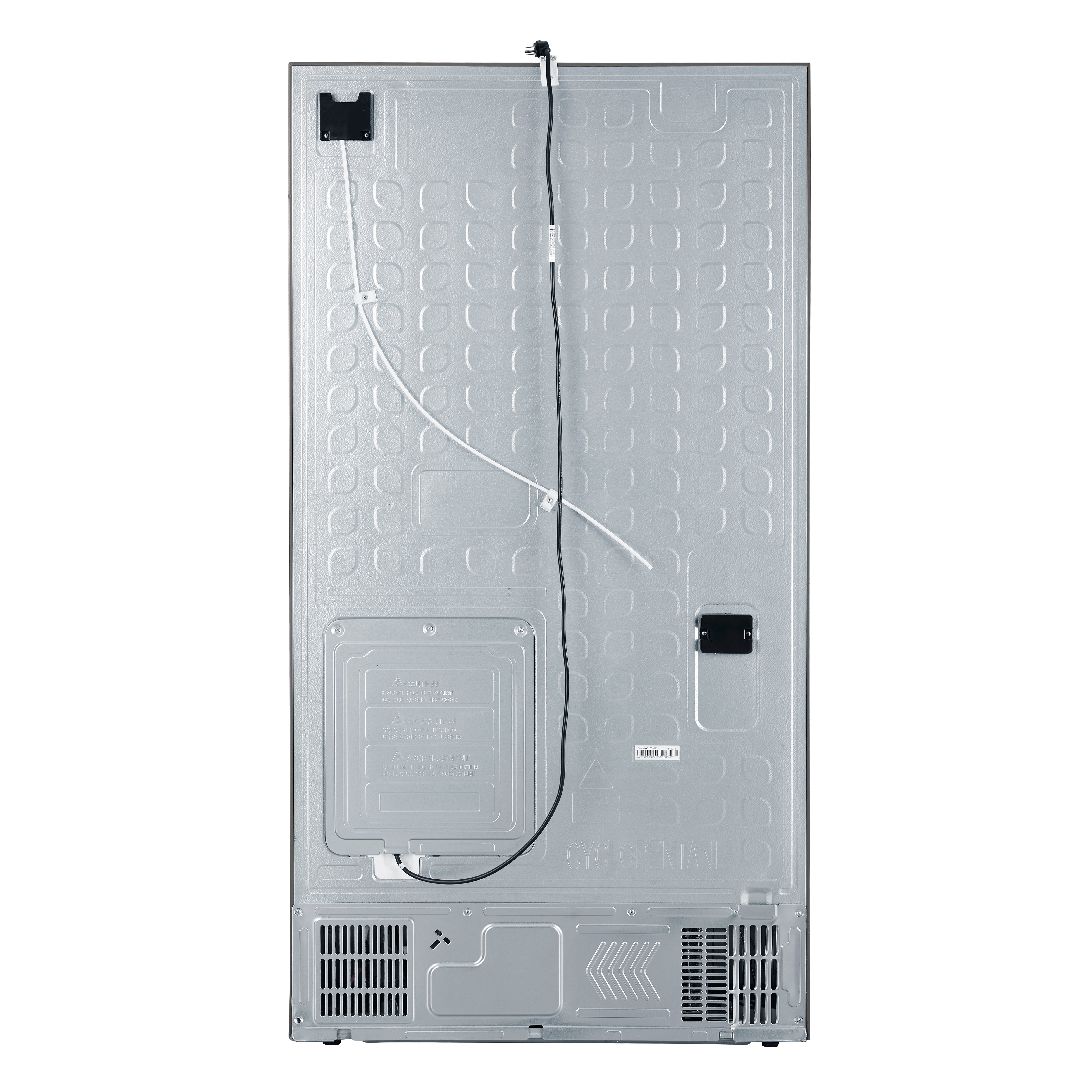 Forno Aosta 36 in. 22.4 cu. ft. Stainless Steel French Door Refrigerator with Water Dispenser and Ice Maker | FFFFD1866-36SB