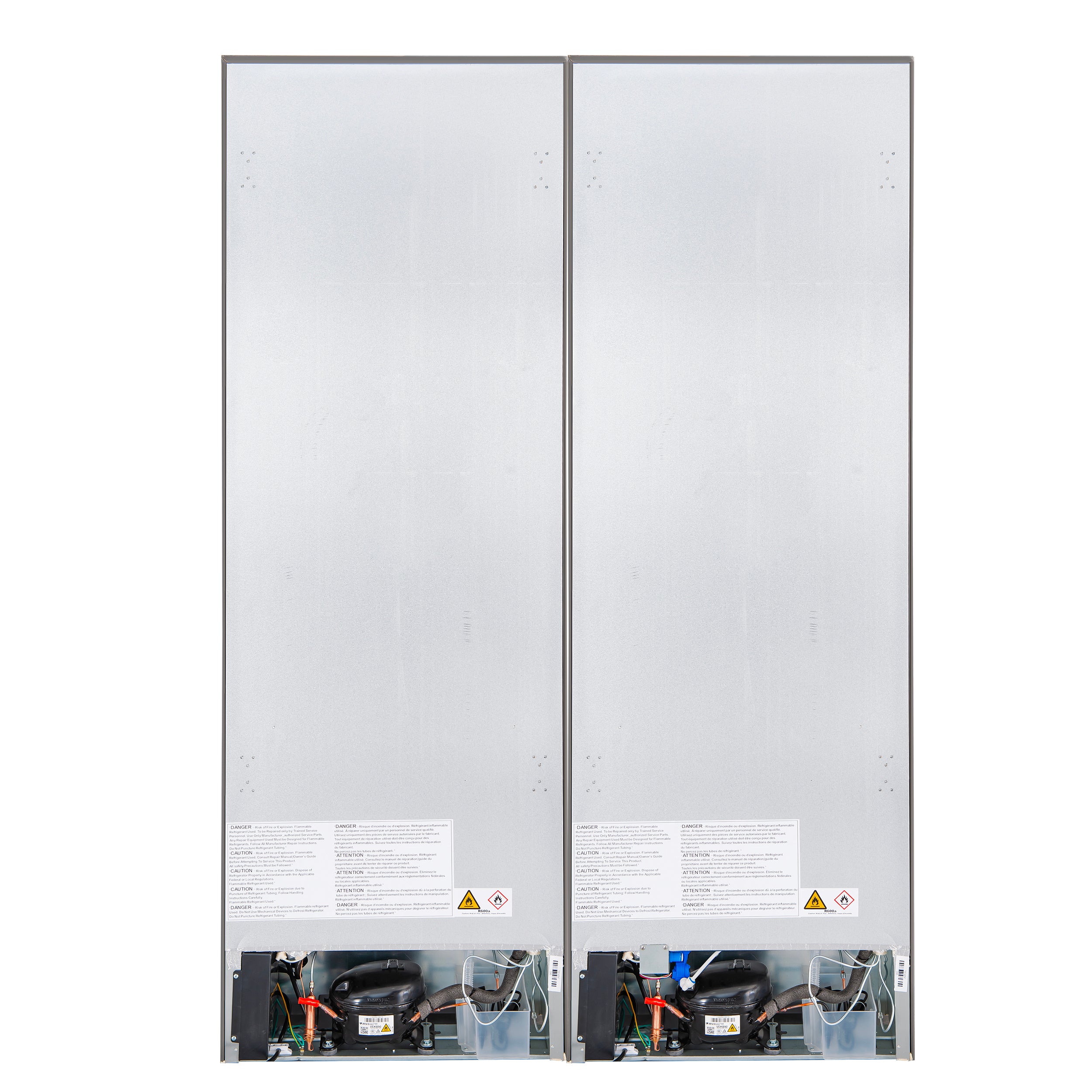 Custodia 48" Bottom Freezer combo, 20.6 cf., Ice Maker, Total No frost, Stainless Steel handles