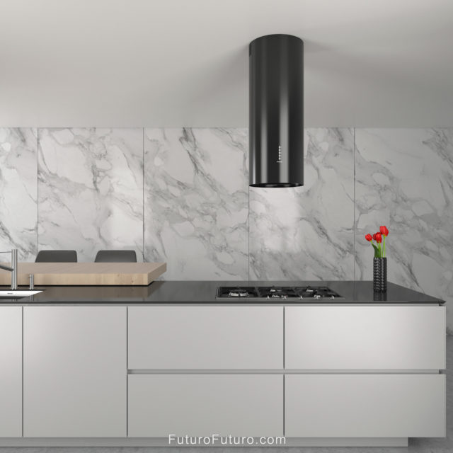 Futuro Jupiter 14 in. 940 CFM Stainless Steel Island Mount Range Hood With Color Options