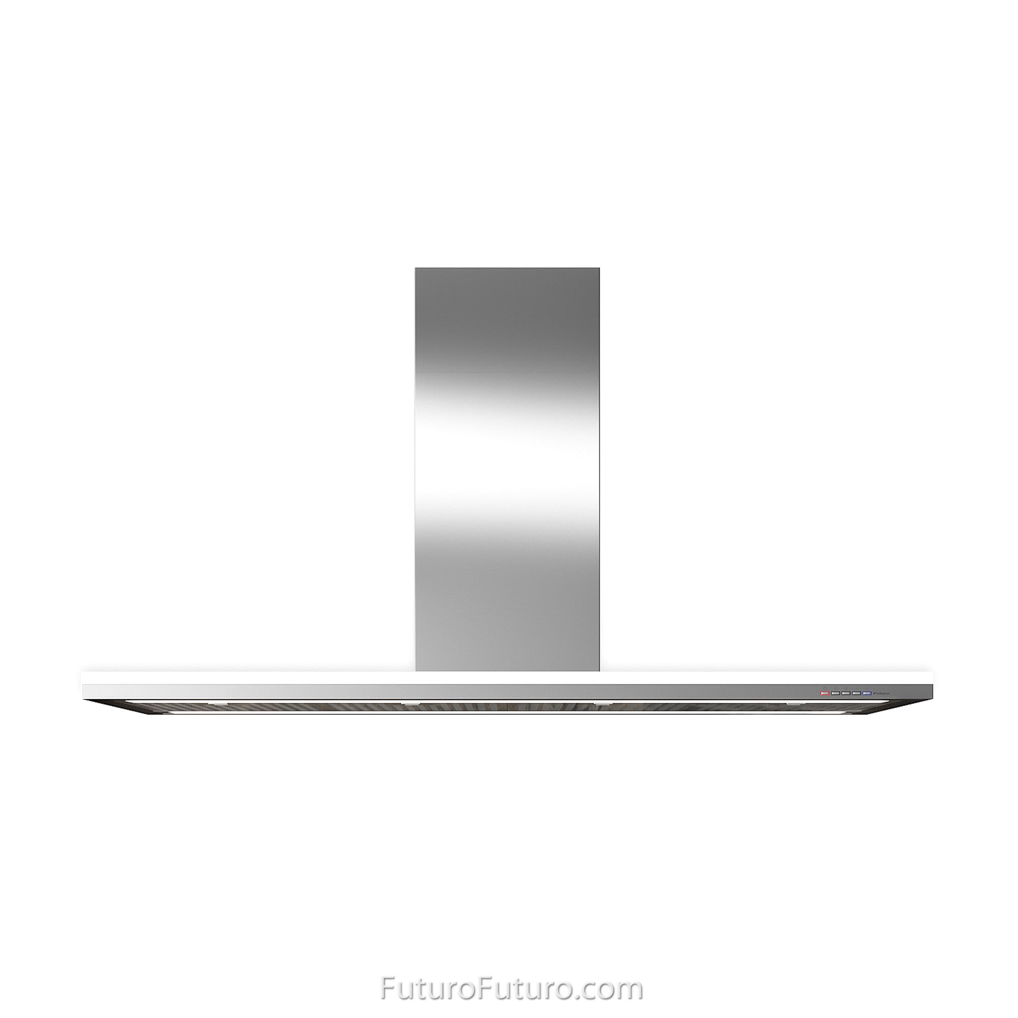 Futuro Streamline 48 in. 940 CFM Stainless Steel Island Mount Range Hood