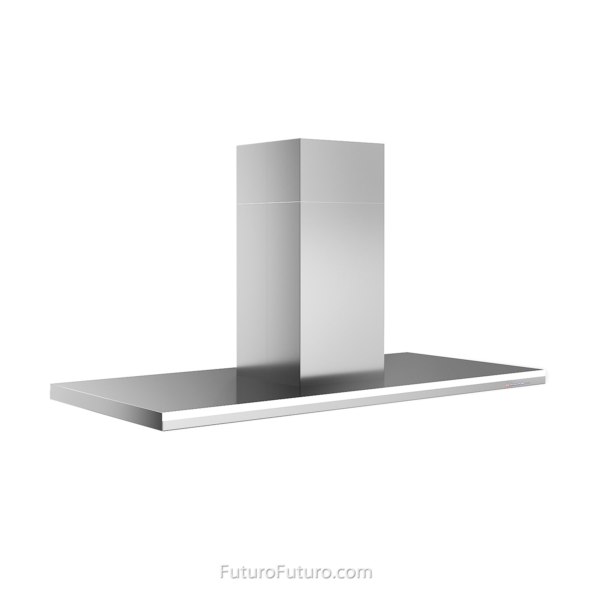 Futuro Streamline 48 in. 940 CFM Stainless Steel Island Mount Range Hood