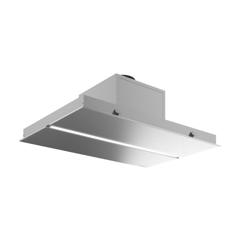 Futuro Savona 36 in. 940 CFM Stainless Steel Ceiling Mount Range Hood With Color Options