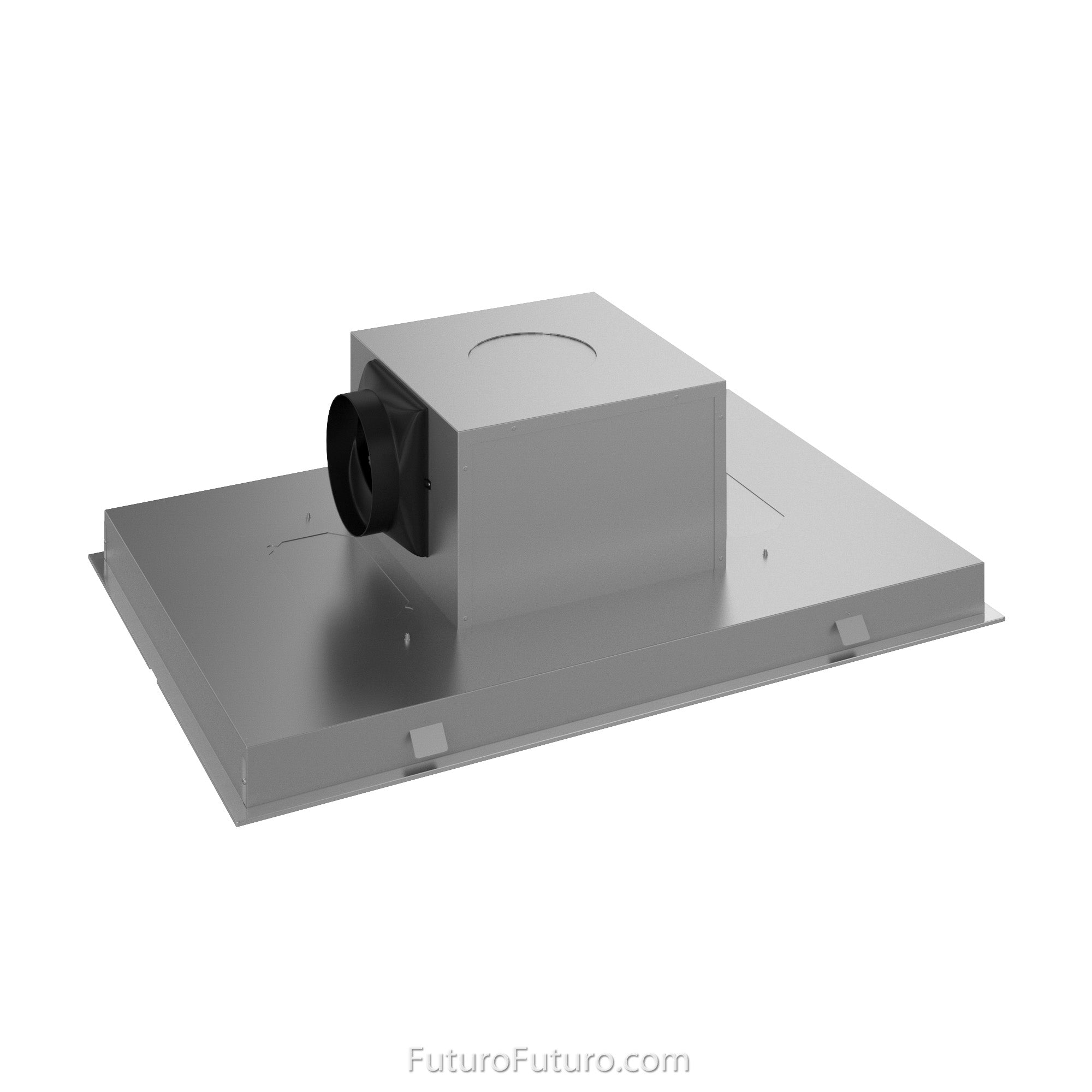 Futuro Savona 36 in. 940 CFM Stainless Steel Ceiling Mount Range Hood With Color Options