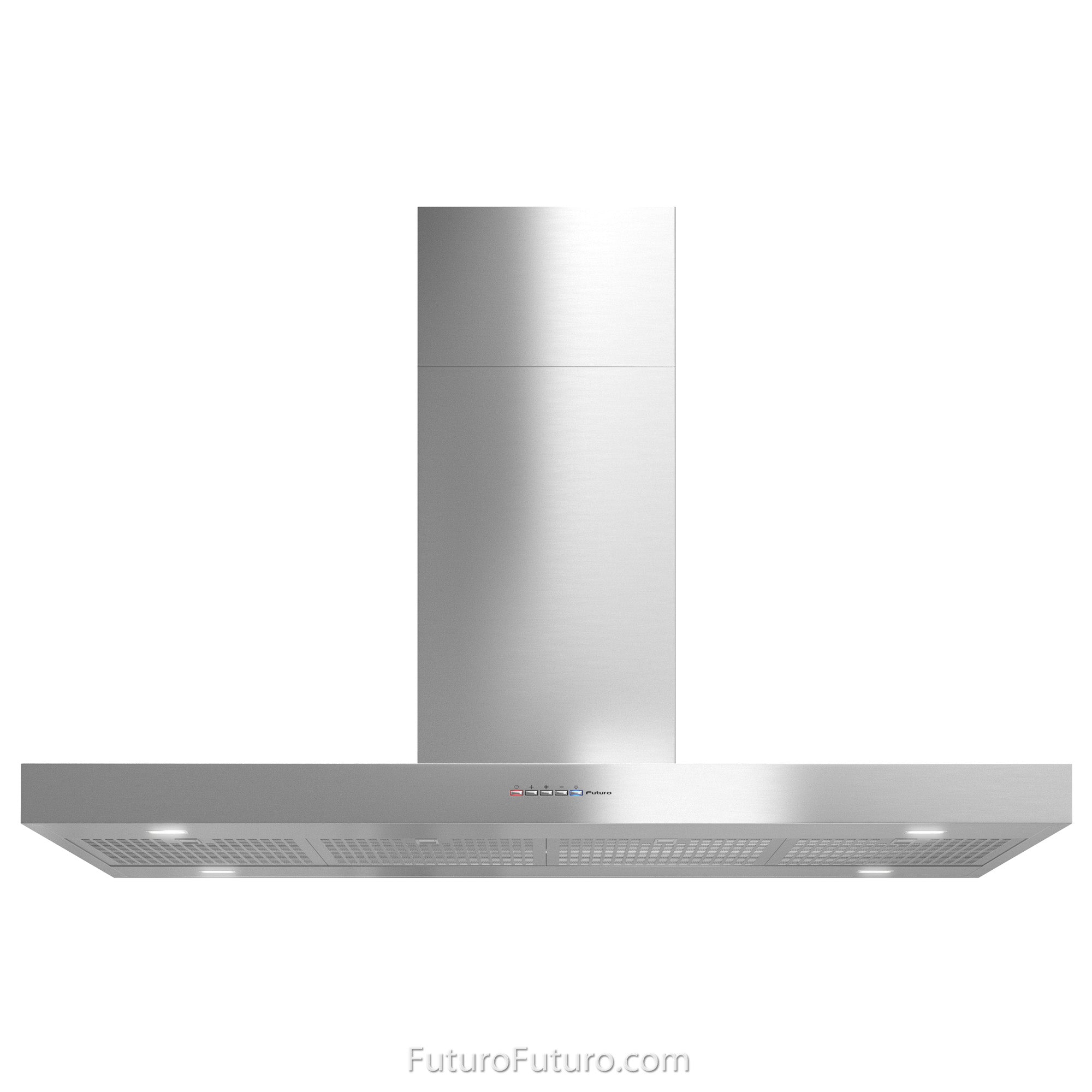 Futuro Positano 48 in. 940 CFM Stainless Steel Island Mount Range Hood | IS48POSITANO