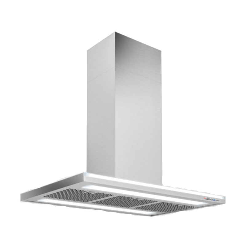 Futuro Streamline 36 in. 940 CFM Stainless Steel Island Mount Range Hood