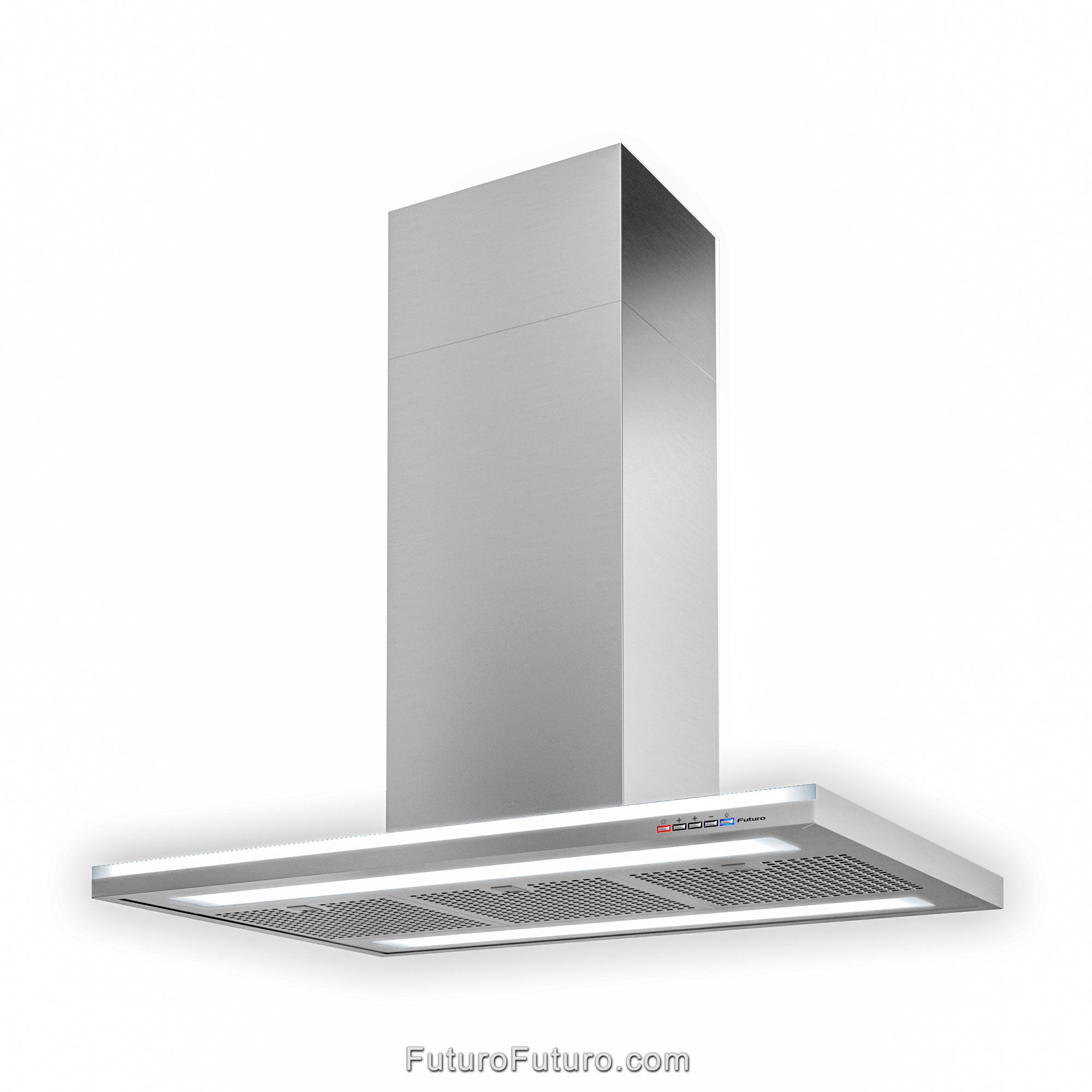 Futuro Streamline 36 in. 940 CFM Stainless Steel Island Mount Range Hood