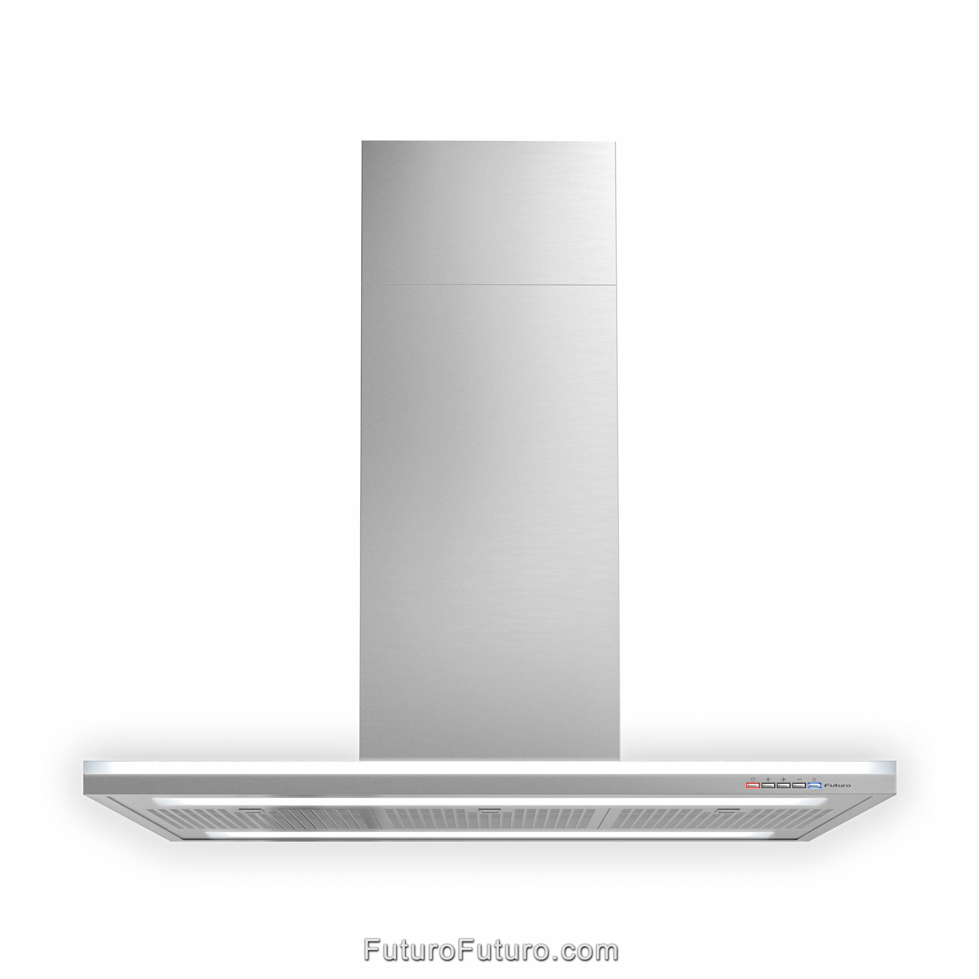 Futuro Streamline 36 in. 940 CFM Stainless Steel Island Mount Range Hood