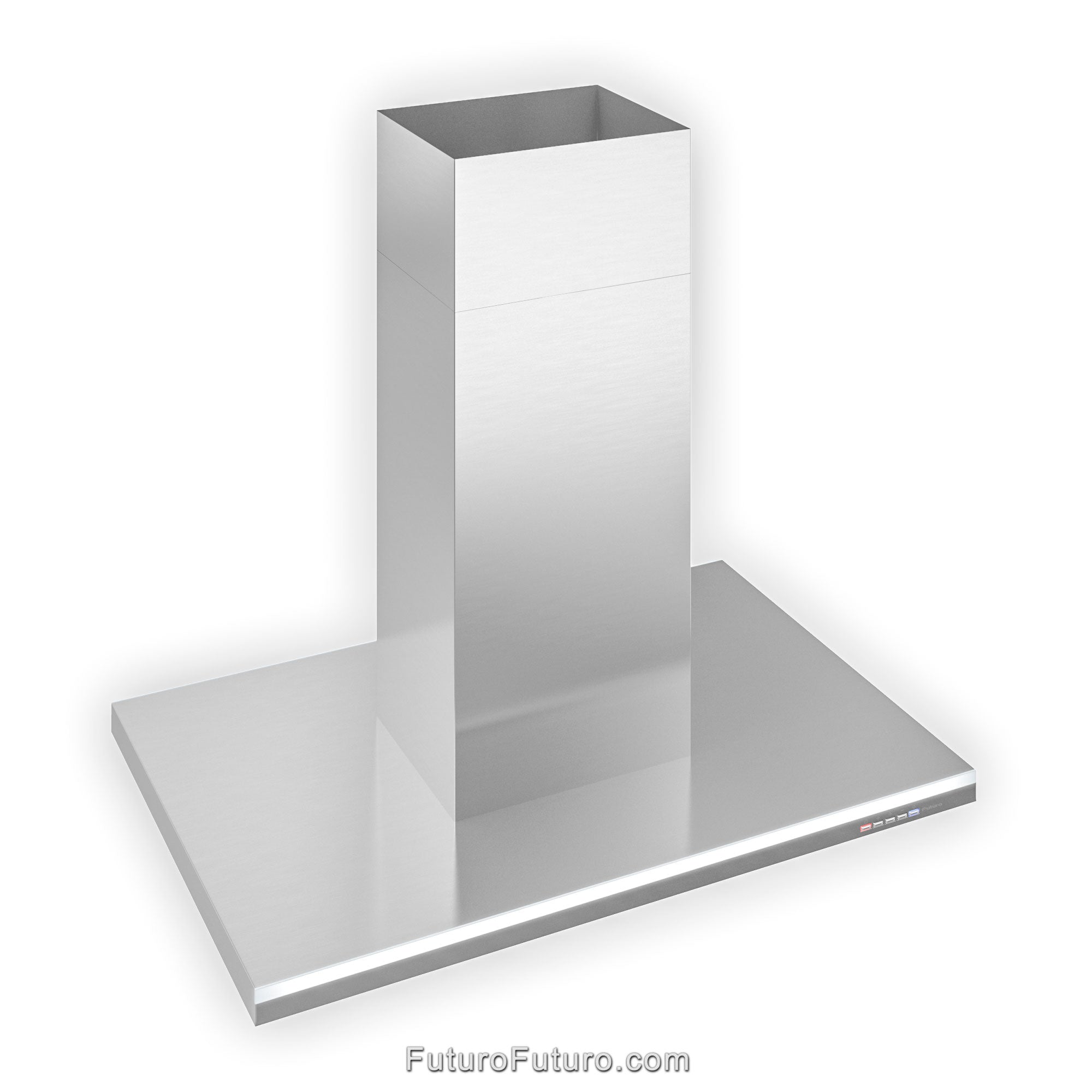 Futuro Streamline 36 in. 940 CFM Stainless Steel Island Mount Range Hood