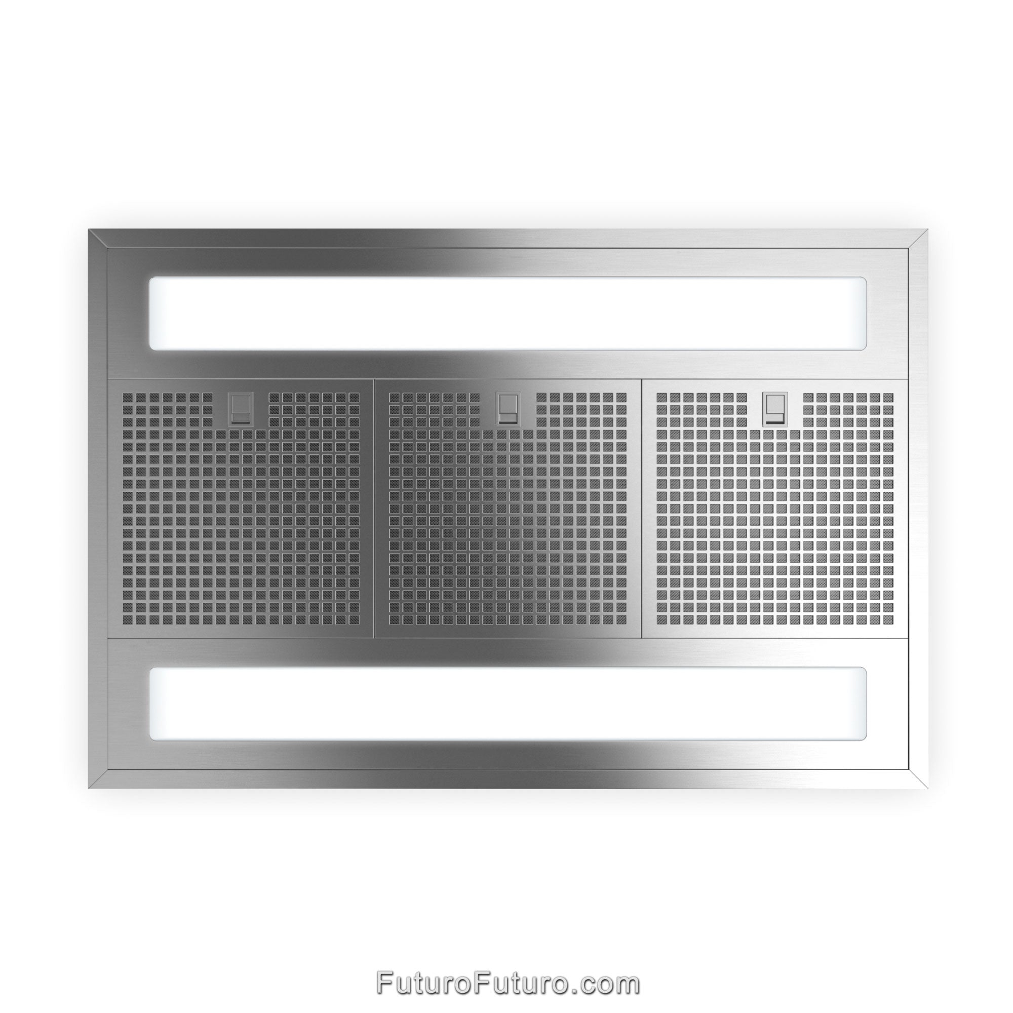 Futuro Streamline 36 in. 940 CFM Stainless Steel Island Mount Range Hood