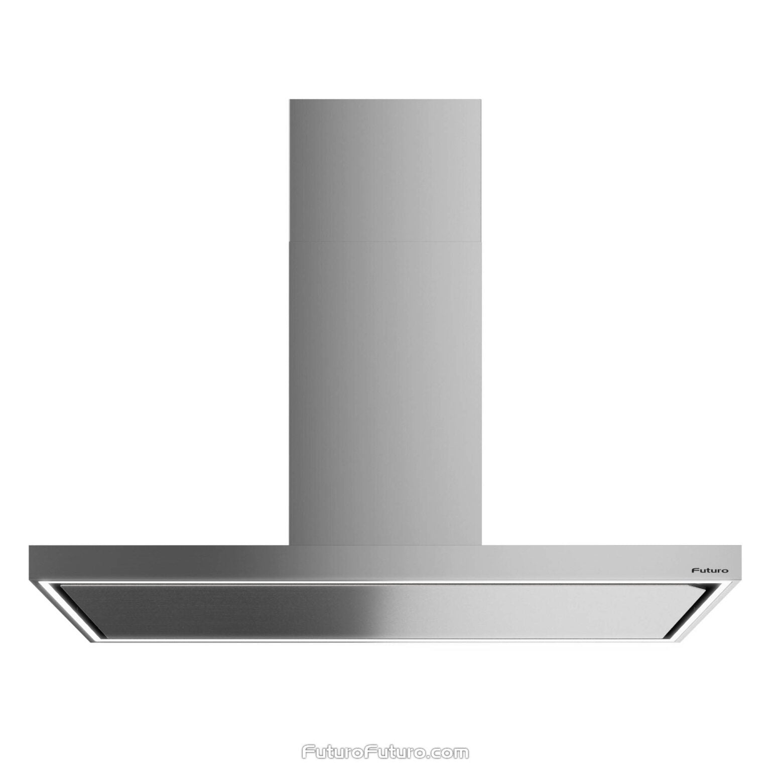 Futuro Turo 48 in. 940 CFM Stainless Steel Island Mount Range Hood | IS48TURO-INOX