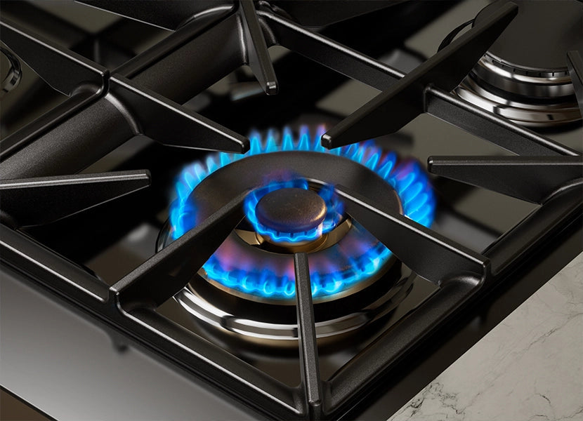 Empava Pro-Style 36 In. Slide-In 6-burner Stainless Steel Gas Range 5.2 cu. Ft. | EMPV-36GR08