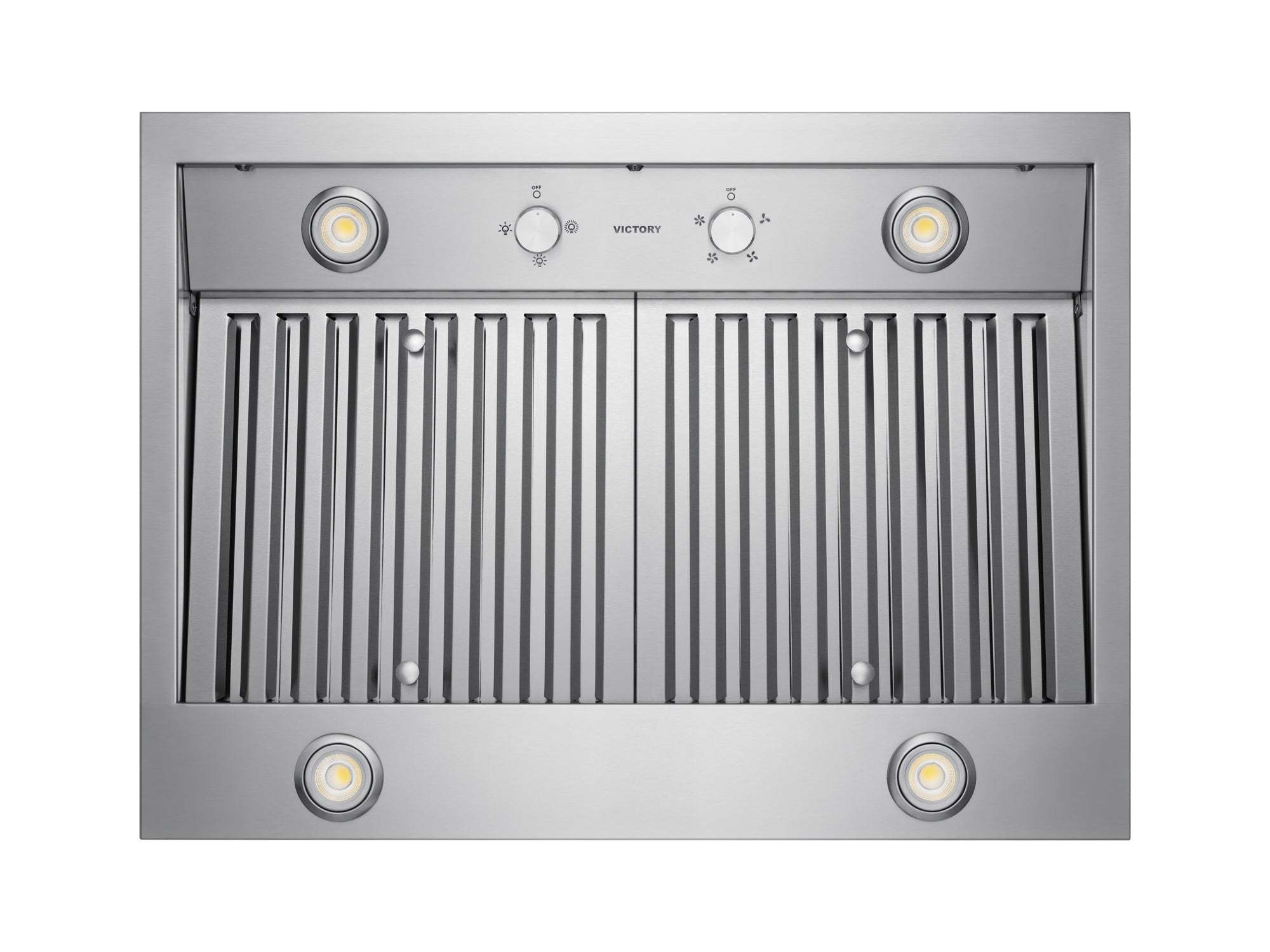 VICTORY Twister 36 in. 750 CFM Stainless Steel Wall Mount Range Hood