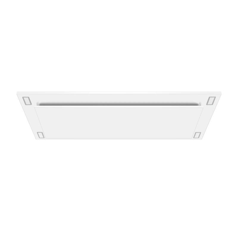 VICTORY Sunset 36 in. 600 CFM Flush Ceiling Mount Range Hood with Color Options