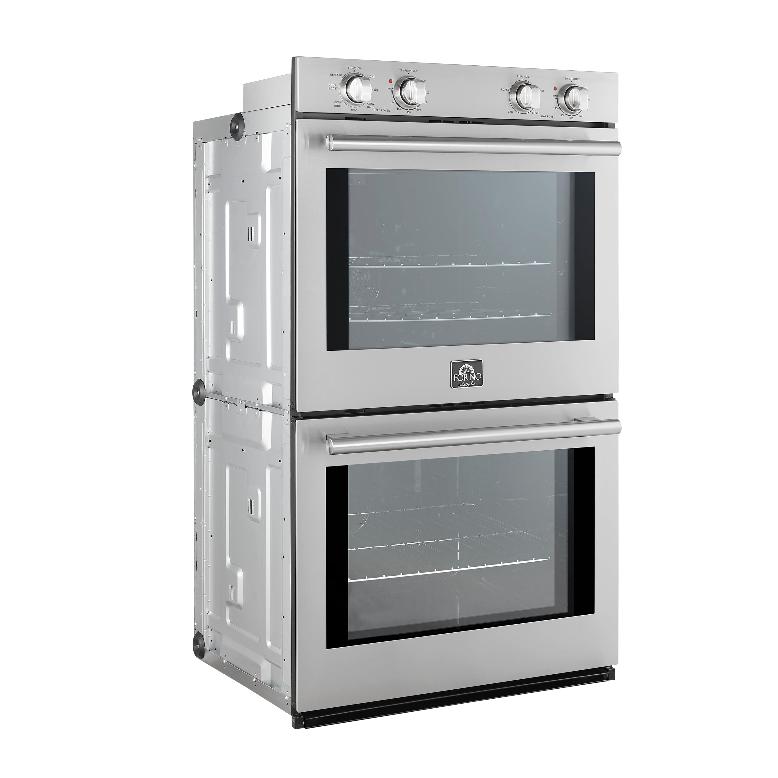 Forno Vomero 30 in. 10 cu.ft. Stainless Steel Double Electric Wall Oven | FBOEL1324-30