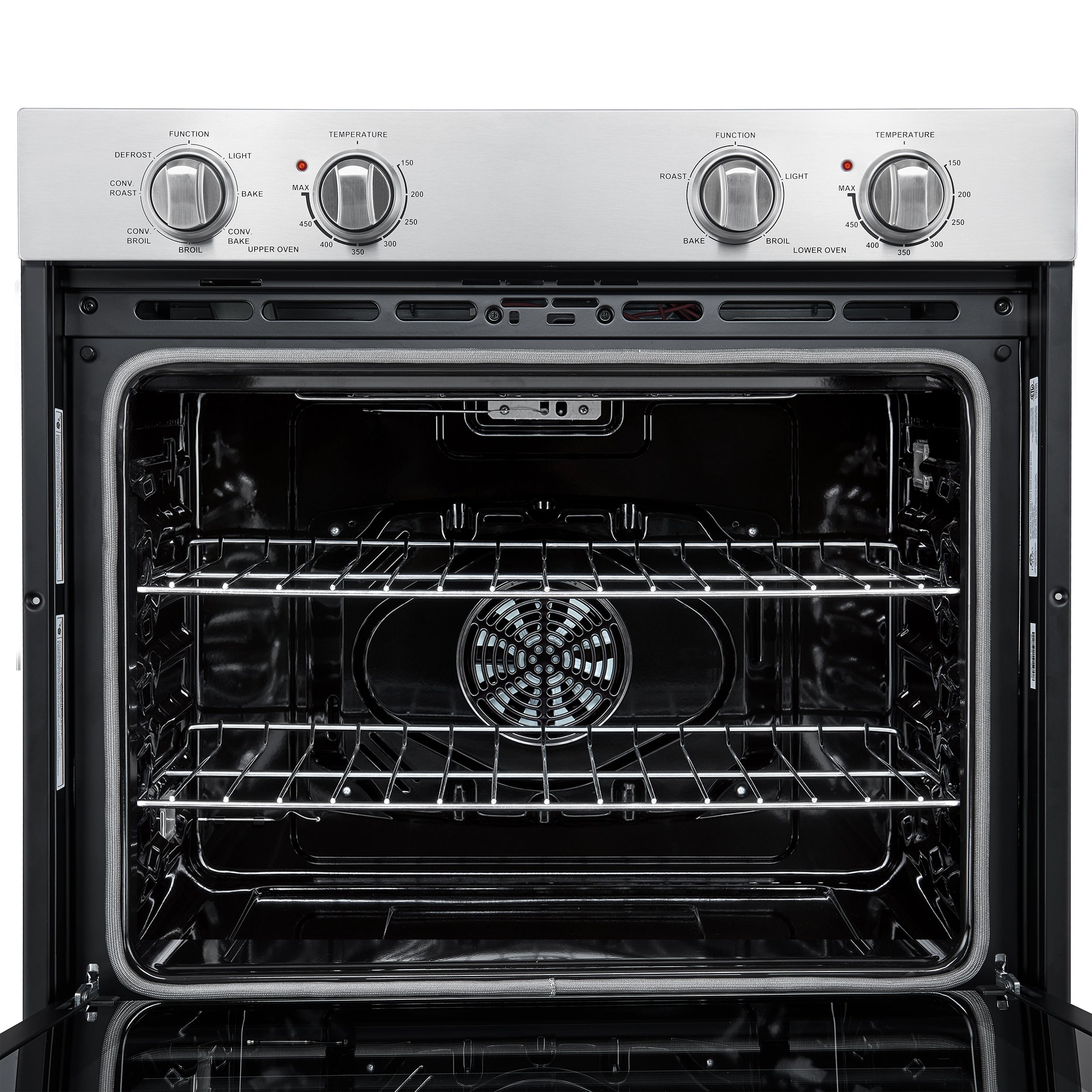 Forno Vomero 30 in. 10 cu.ft. Stainless Steel Double Electric Wall Oven | FBOEL1324-30