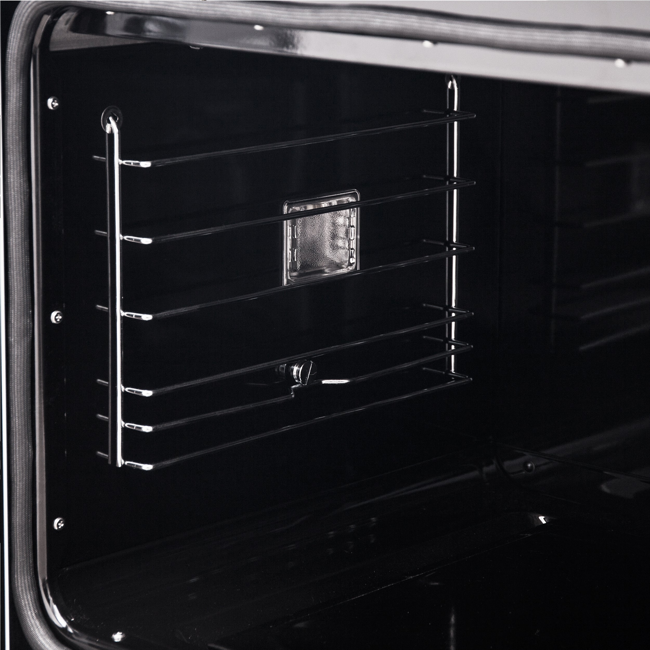 Forno Asti 30 in. 7.36 cu.ft. White Self-Cleaning Double Electric Wall Oven with Air Fry, Sous Vide and Antique Brass Accents | FBOEL1340-30WHT