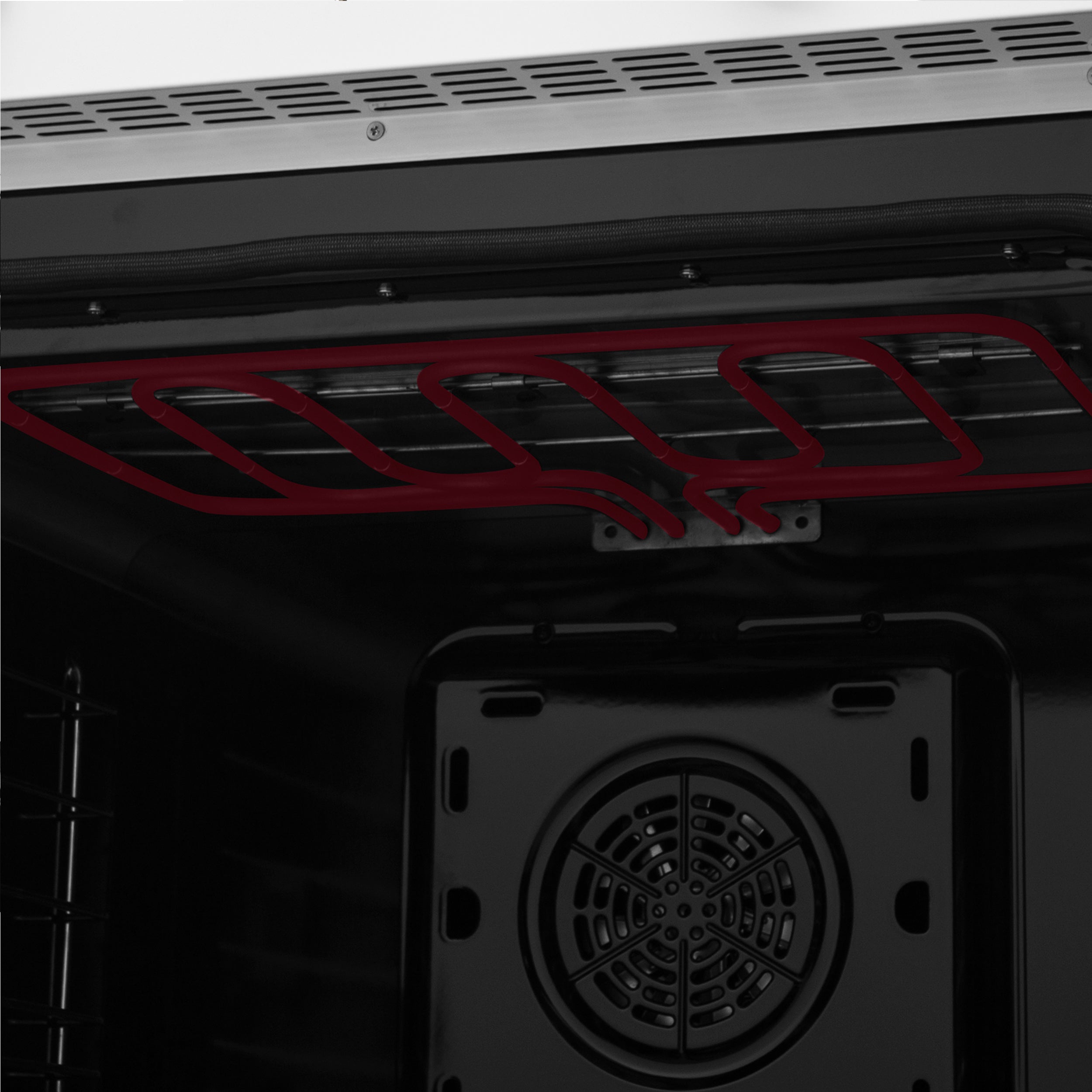 Forno Asti 30 in. 7.36 cu.ft. White Self-Cleaning Double Electric Wall Oven with Air Fry, Sous Vide and Antique Brass Accents | FBOEL1340-30WHT