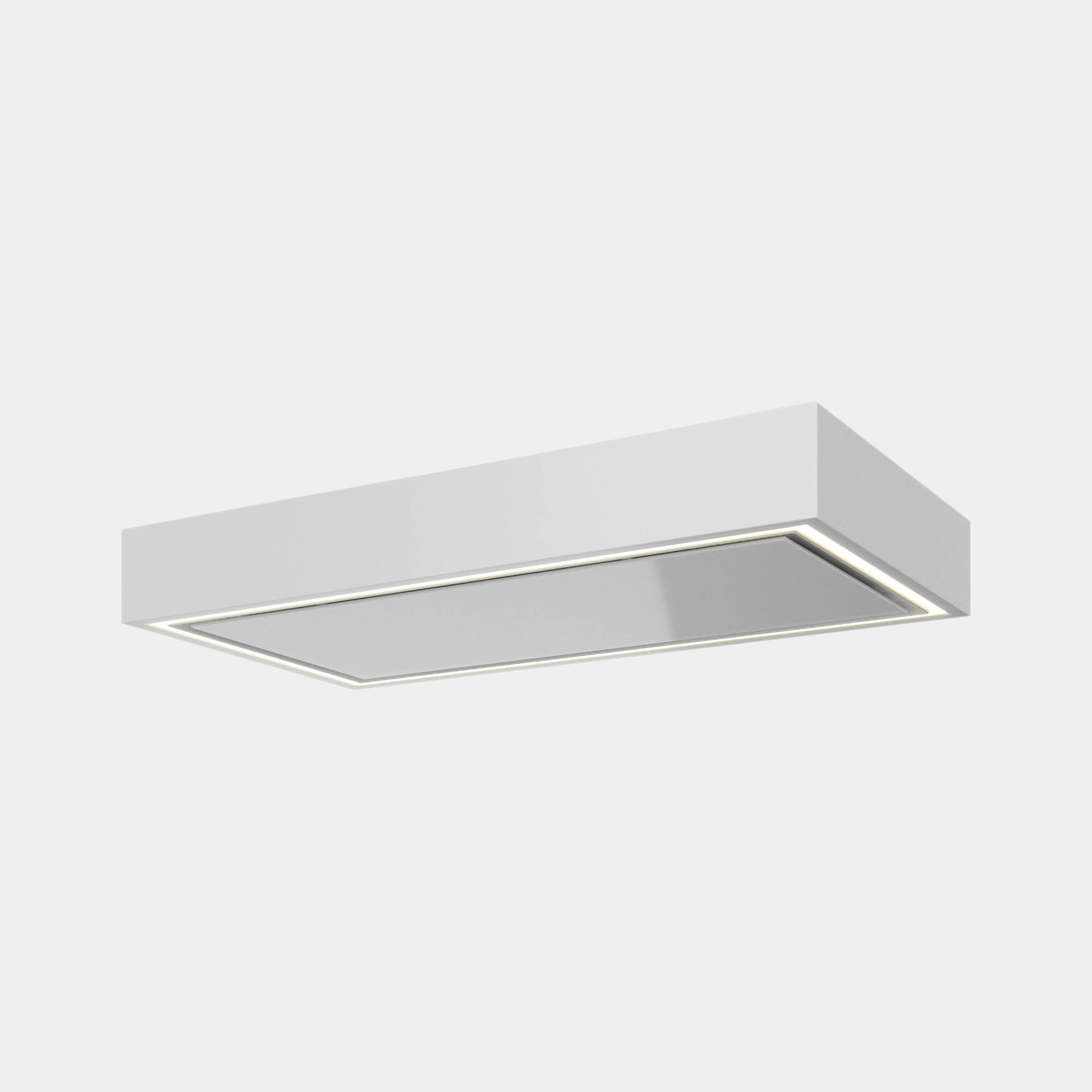 Futuro Trim 36 in. 940 CFM White Ceiling Mount Range Hood | IS36TRIM-WHT