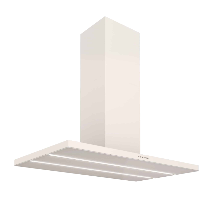 Futuro Viale 48 in. 940 CFM Island Mount Range Hood With Color Options