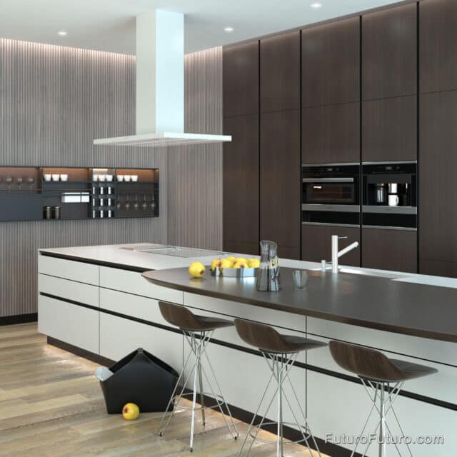 Futuro Viale 48 in. 940 CFM Island Mount Range Hood With Color Options