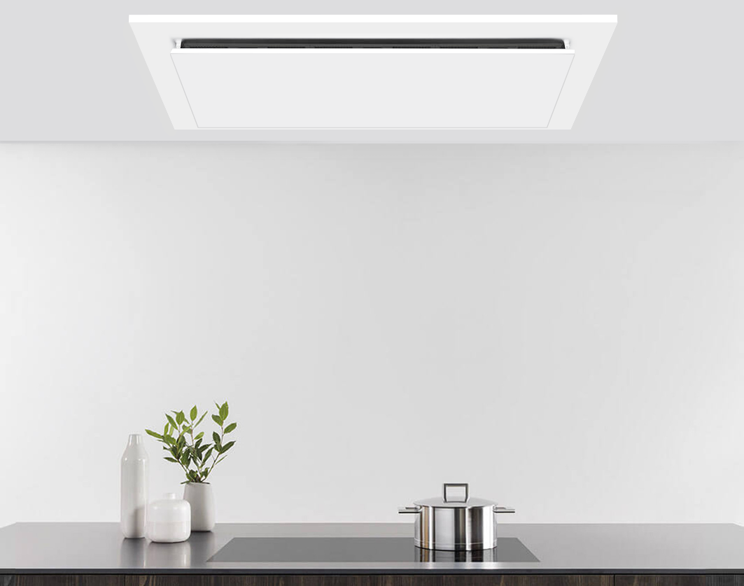 VICTORY Sunset 36 in. 600 CFM Flush Ceiling Mount Range Hood with Color Options