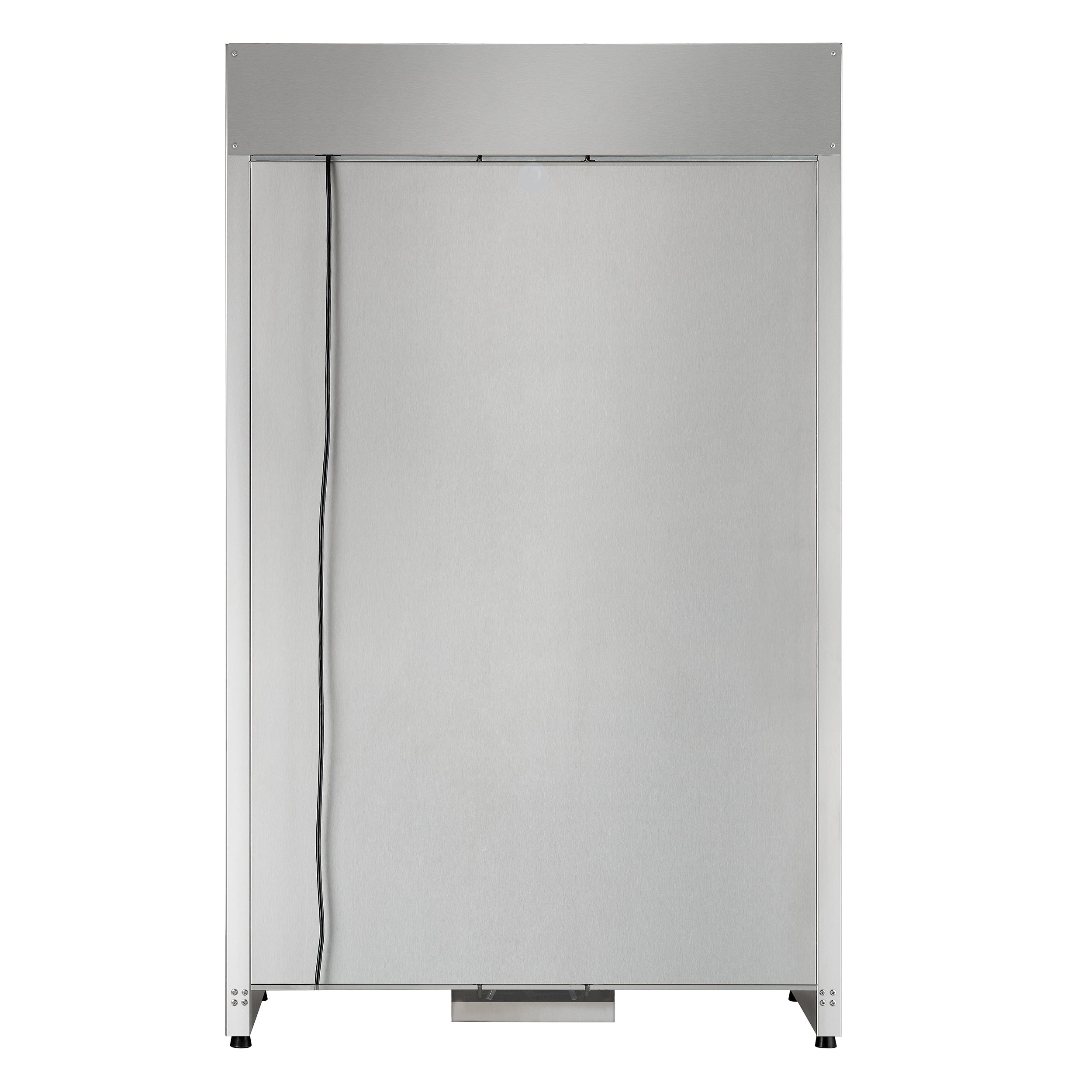 Forno Abruzzo 48 in. 102 Bottle Dual Zone Wine Cooler with Clear Acrylic Holders and Stainless Trim Shelves | FWCDR6610-48S