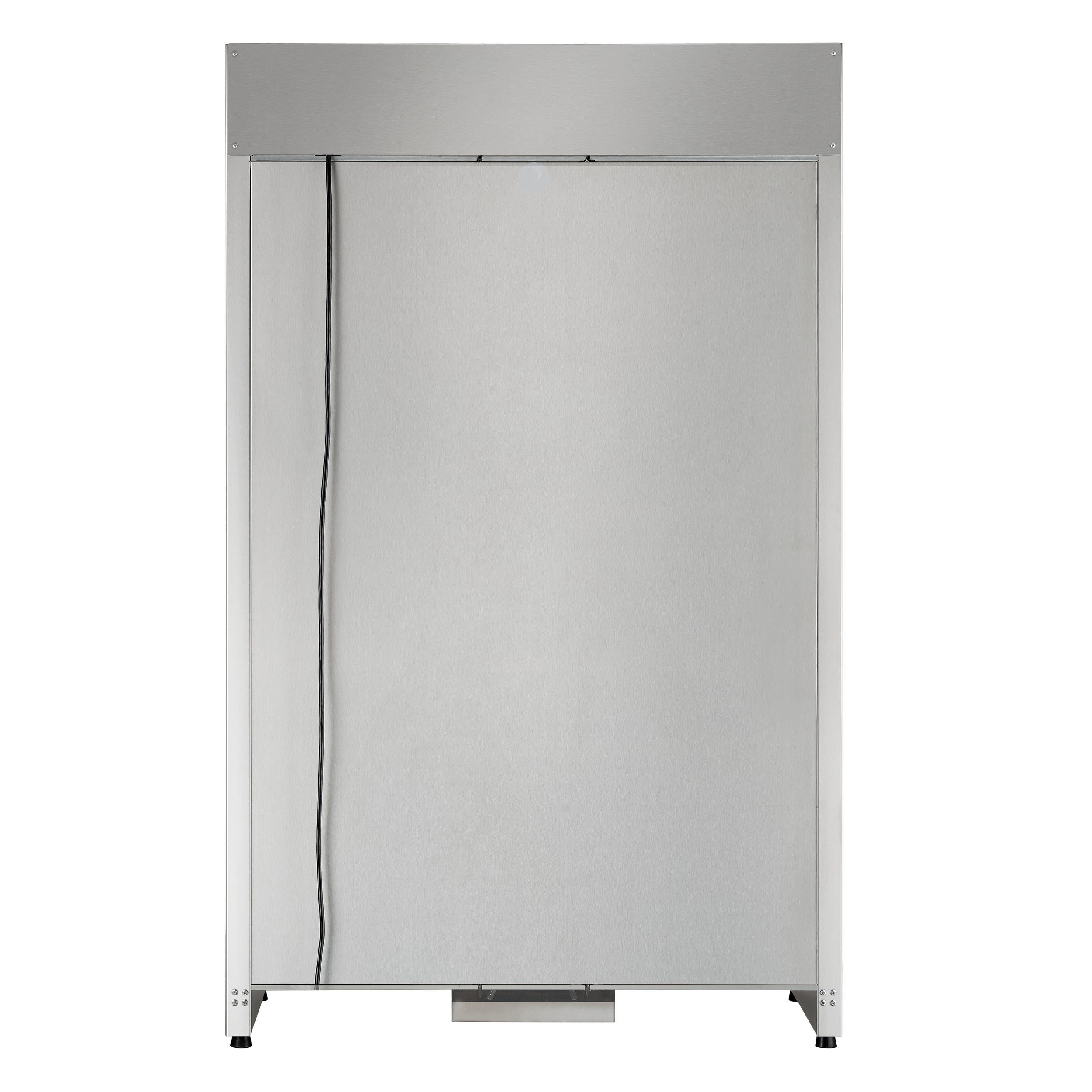 FORNO Abruzzo 48-Inch Dual Zone Wine Cellar, 102 Bottles, 24 cu. ft., Clear Acrylic Holders & Stainless Trim Shelves