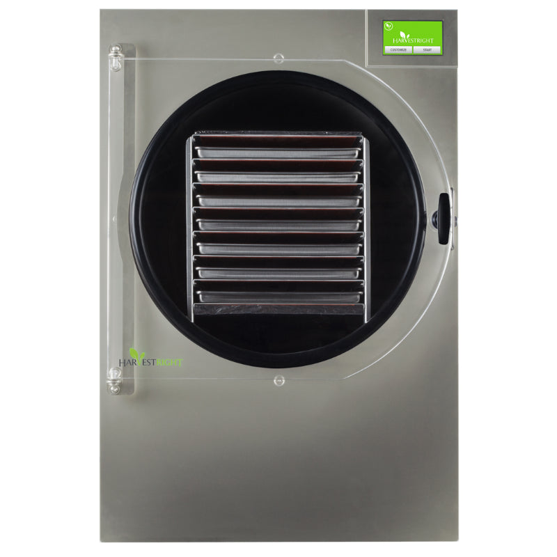 Harvest Right X-Large 7 Tray Stainless Steel Home Freeze Dryer with XL Premier Vacuum Pump and Mylar Starter Kit