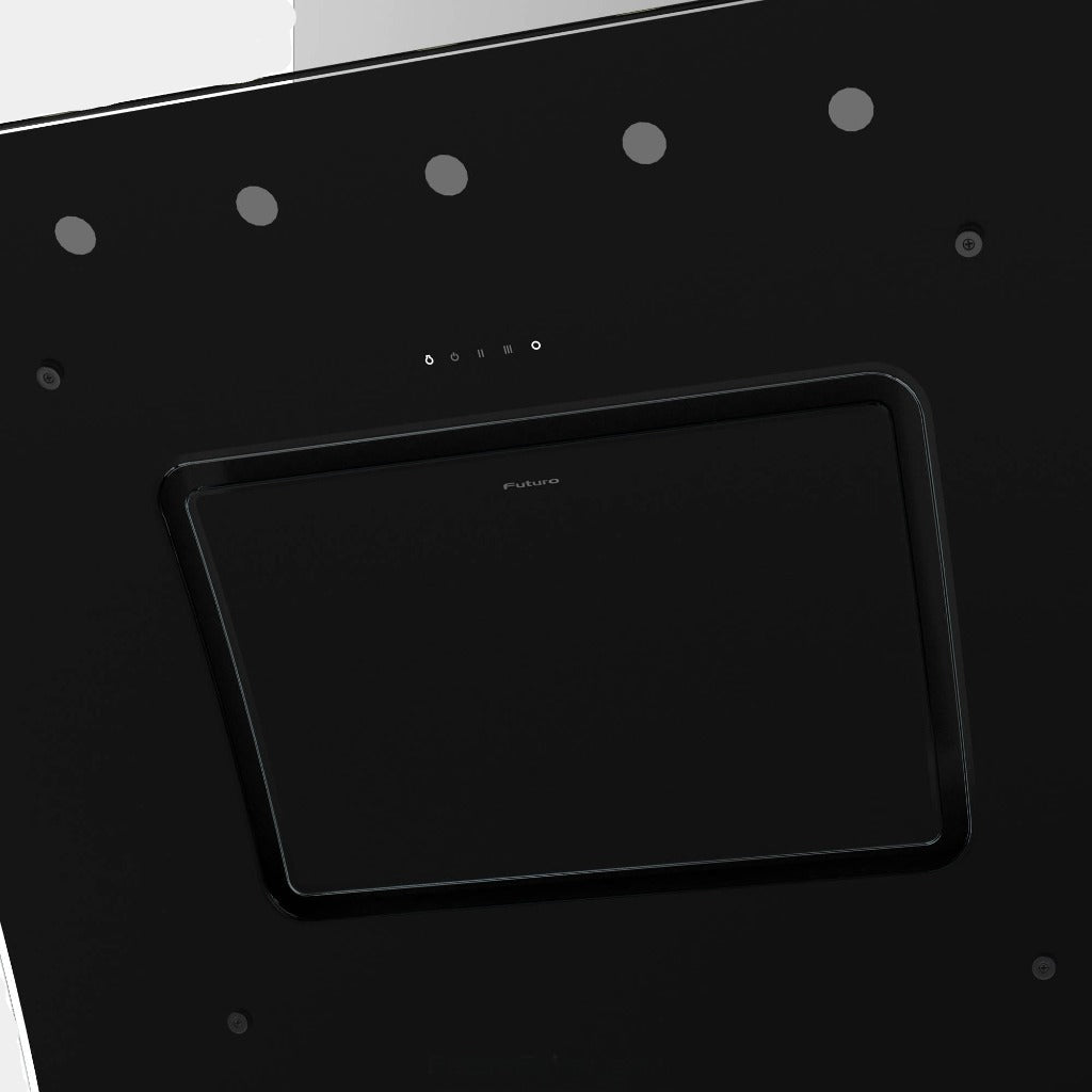Futuro Splash 36 in. 940 CFM Black Wall Mount Range Hood | WL36SPLASH-BLK