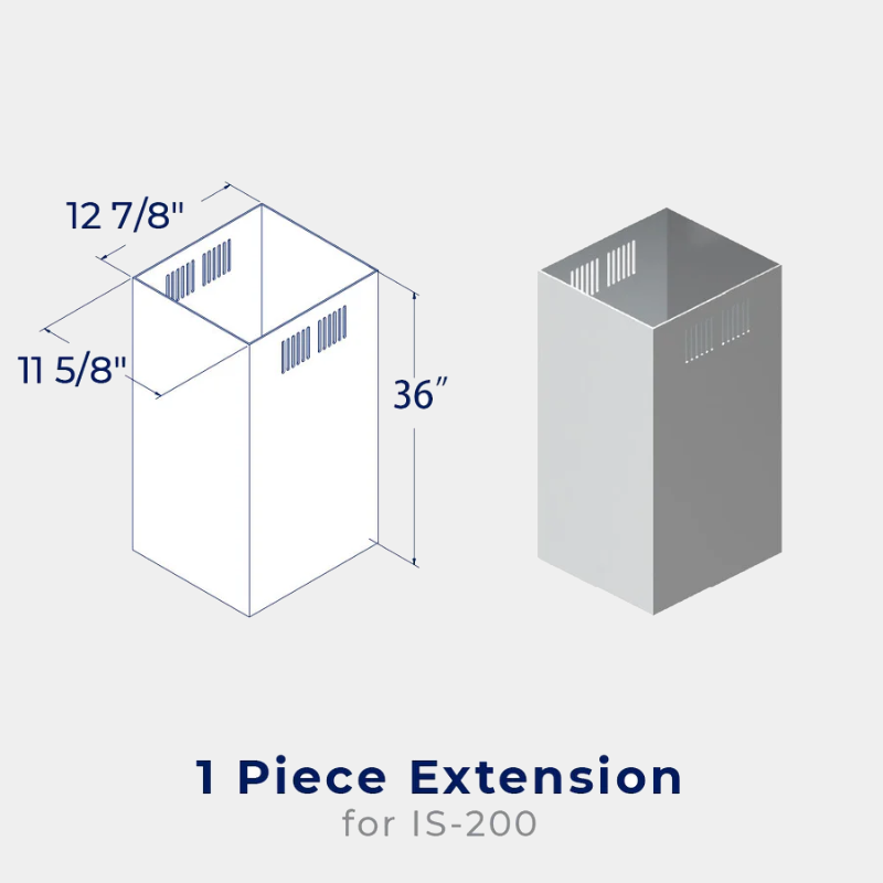 Hauslane Chimney Extension for IS-200 | CHE006