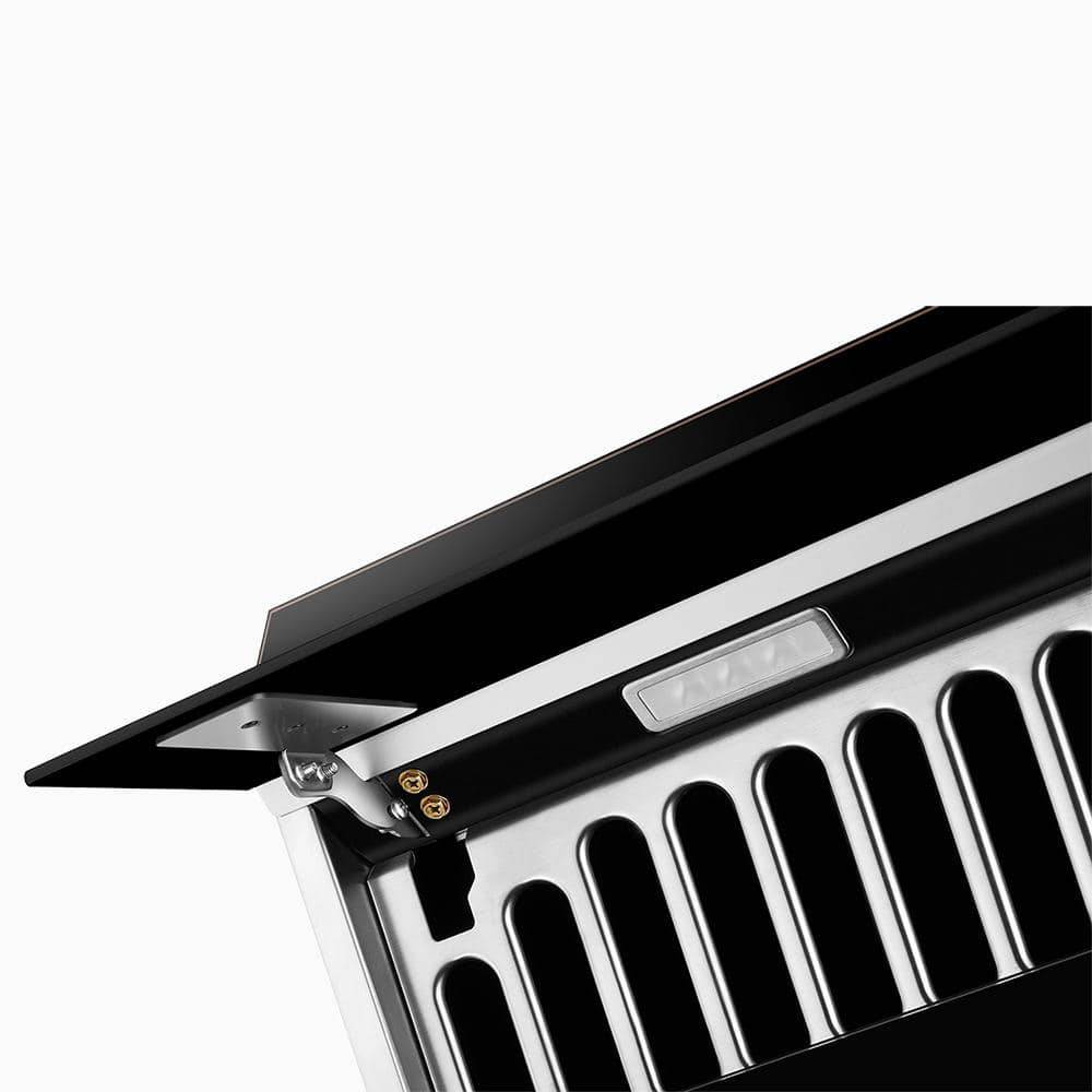 Fotile Slant Vent Series 30 in. 850 CFM Wall Mount Range Hood with Push Buttons | JQG7522