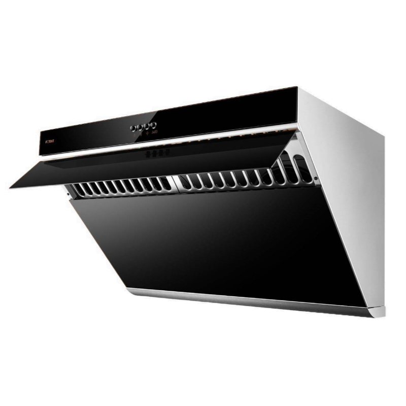 Fotile Slant Vent Series 30 in. 850 CFM Wall Mount Range Hood with Push Buttons | JQG7522