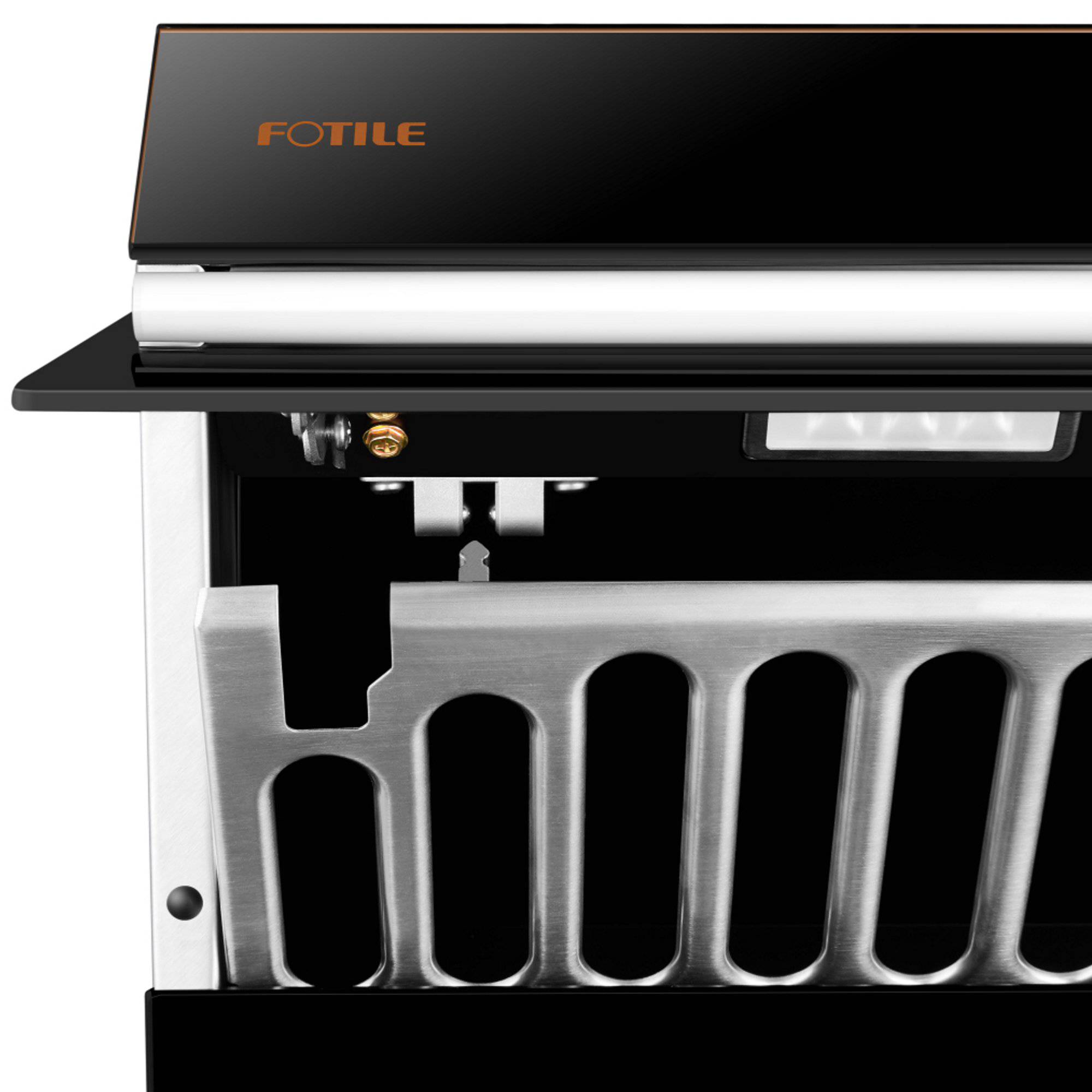 Fotile Slant Vent Series 30 in. 850 CFM Wall Mount Range Hood with Push Buttons | JQG7522