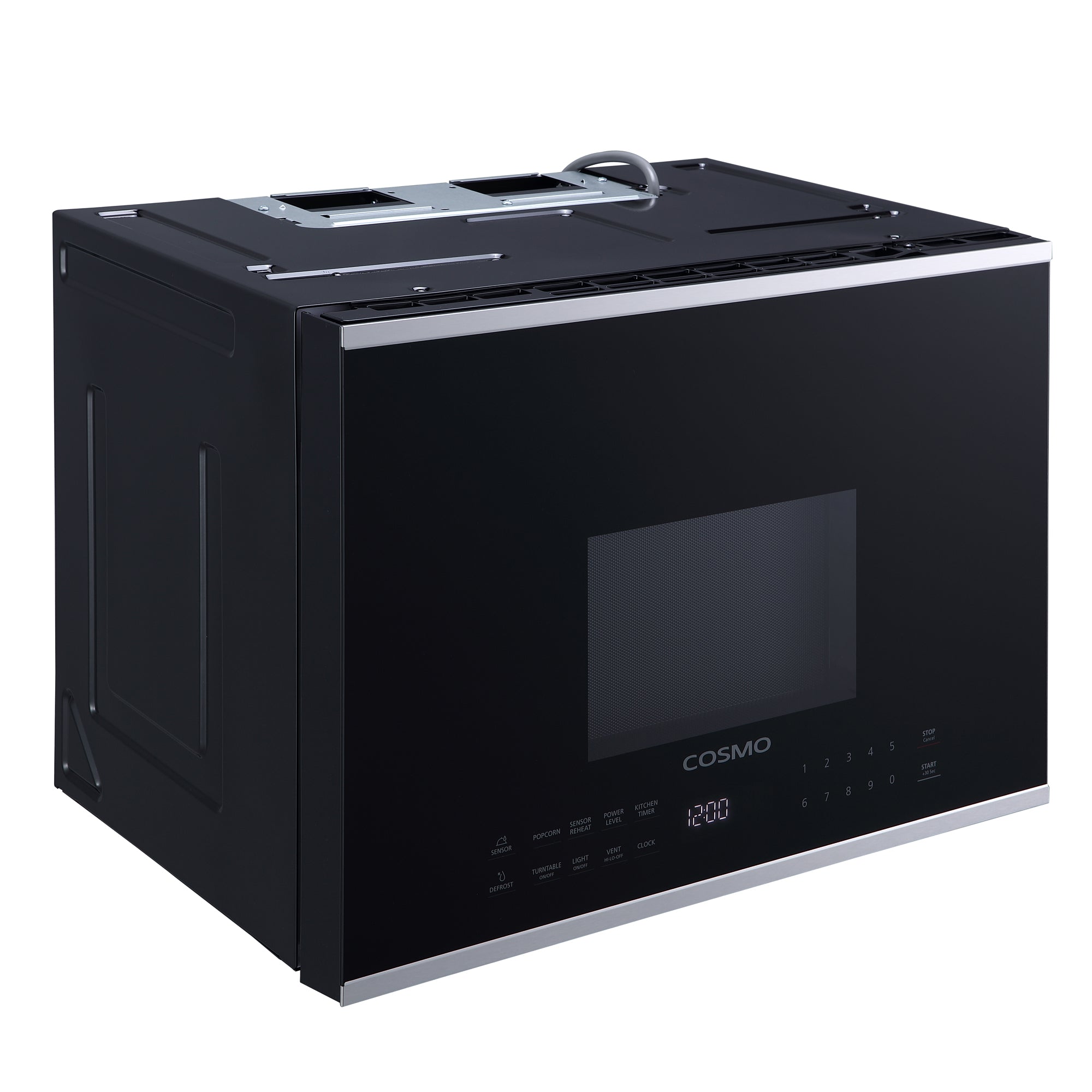 Cosmo Stellar 24 in. 1.34 cu. ft. Stainless Steel Over the Range Microwave | COS-2413ORM1SS