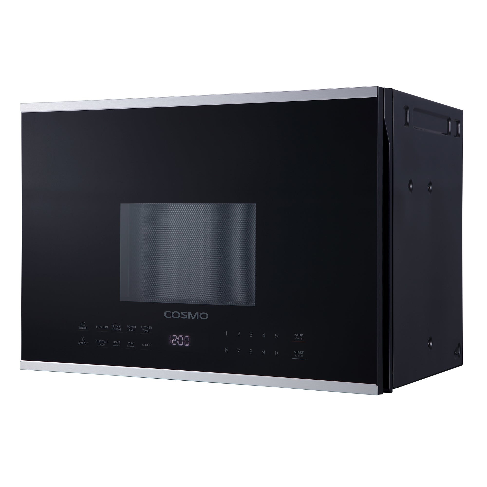 Cosmo Stellar 24 in. 1.34 cu. ft. Stainless Steel Over the Range Microwave | COS-2413ORM1SS