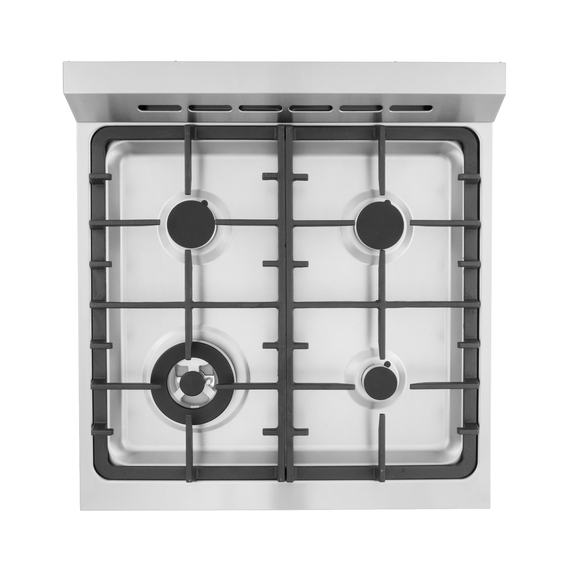 Cosmo Nebula 24 in. 2.73 cu. ft. 4-Burner Stainless Steel Gas Range | COS-244AGC