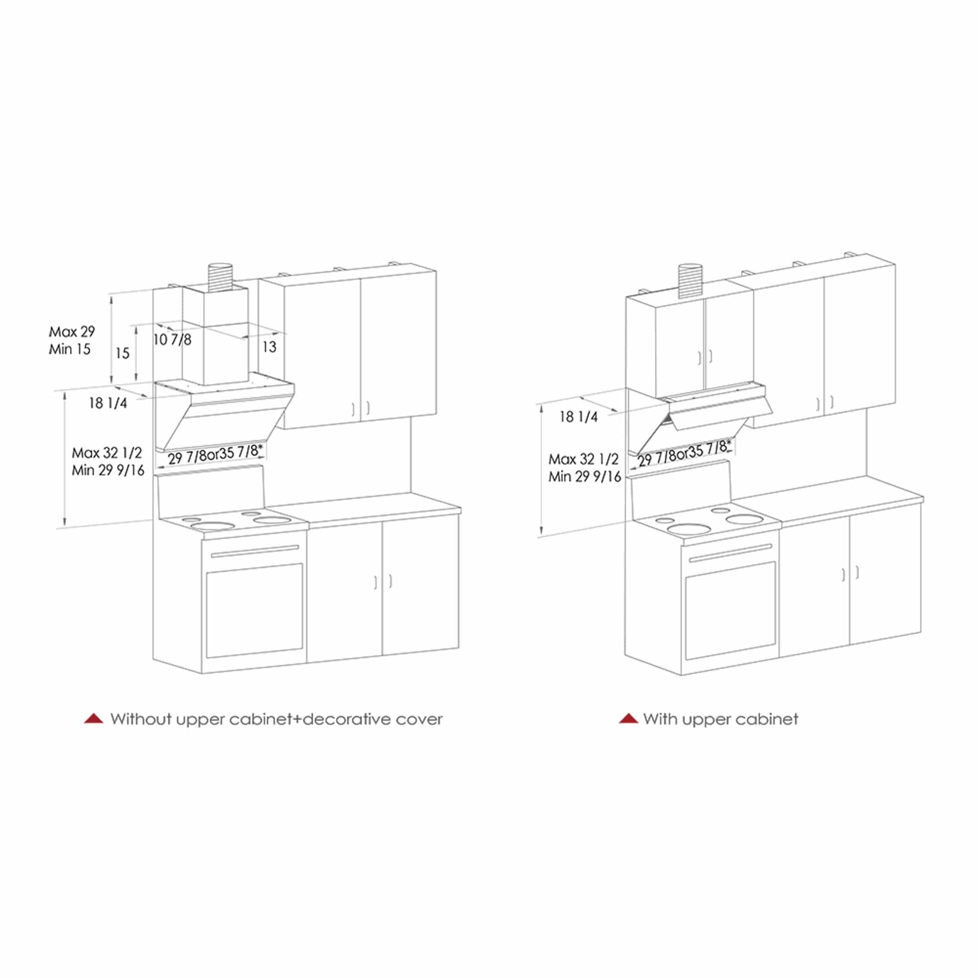 Fotile Slant Vent Series 30 in. 850 CFM Wall Mount Range Hood with Touchscreen | JQG7501