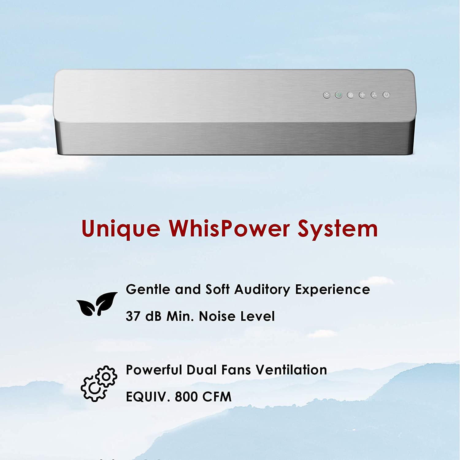 Fotile Pixie Air 30 in. 800 CFM Stainless Steel Under-Cabinet Range Hood | UQS3001