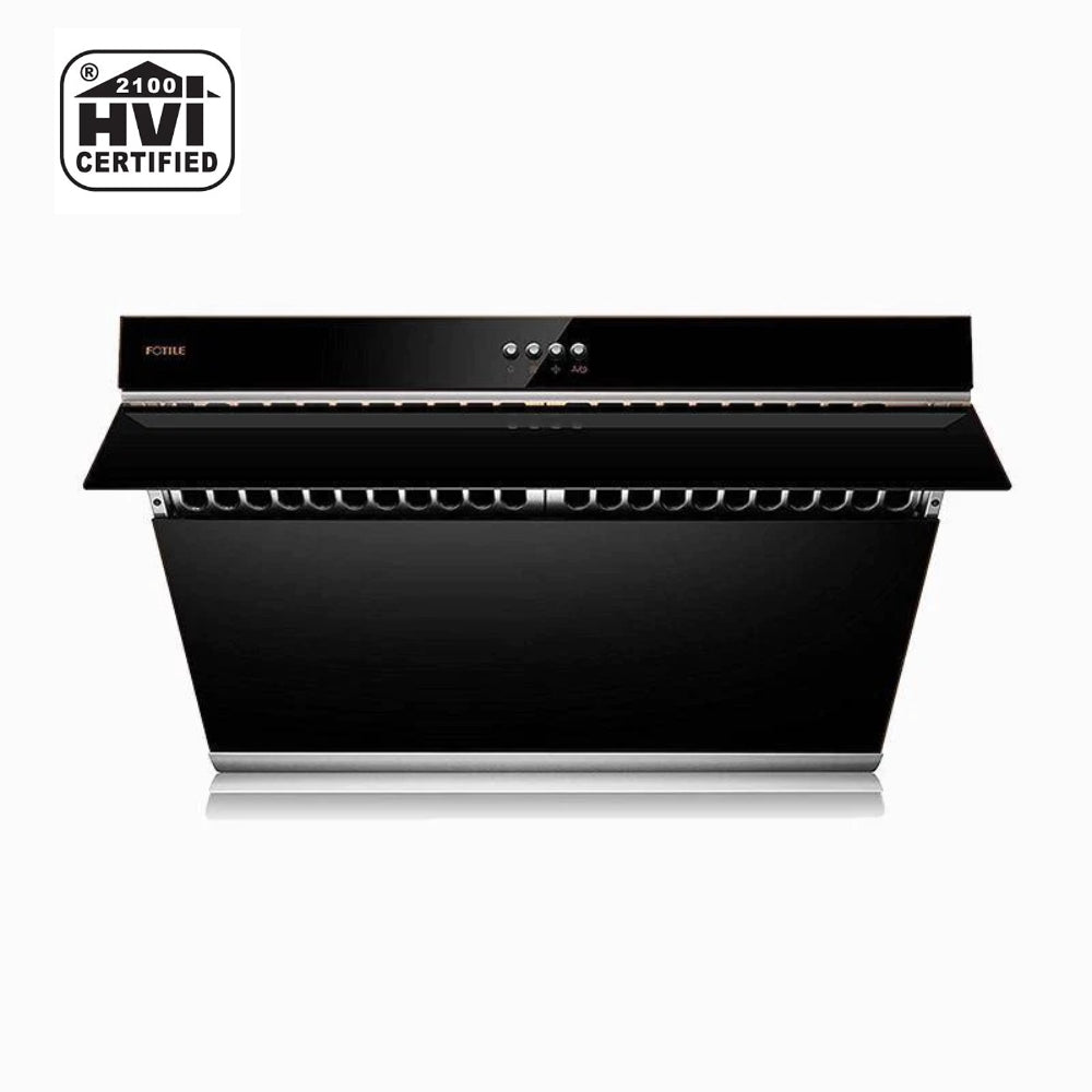 Fotile Slant Vent Series 30 in. 850 CFM Wall Mount Range Hood with Push Buttons | JQG7522