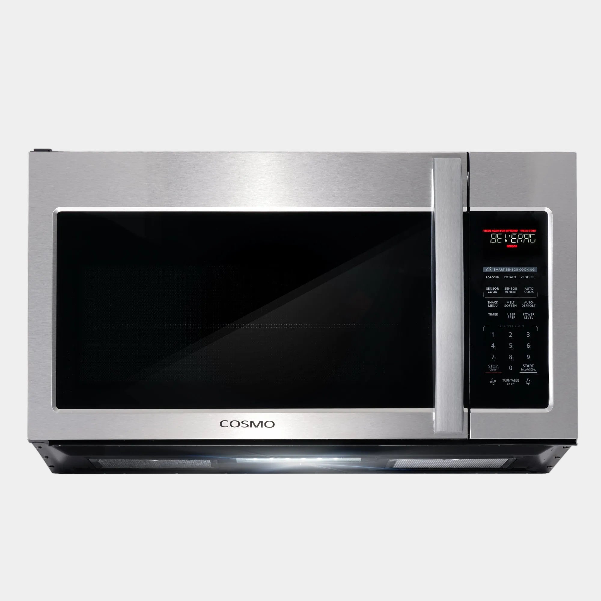 Cosmo Stellar 30 in. 1.9 cu. ft. Stainless Steel Over the Range Microwave | COS-3019ORM2SS